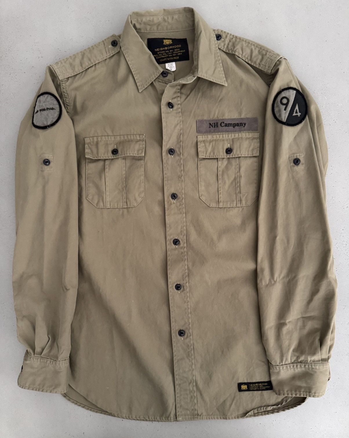 Neighborhood Neighborhood Officer Shirt size 4 Size US XL / EU 56 / 4 - 1 Thumbnail
