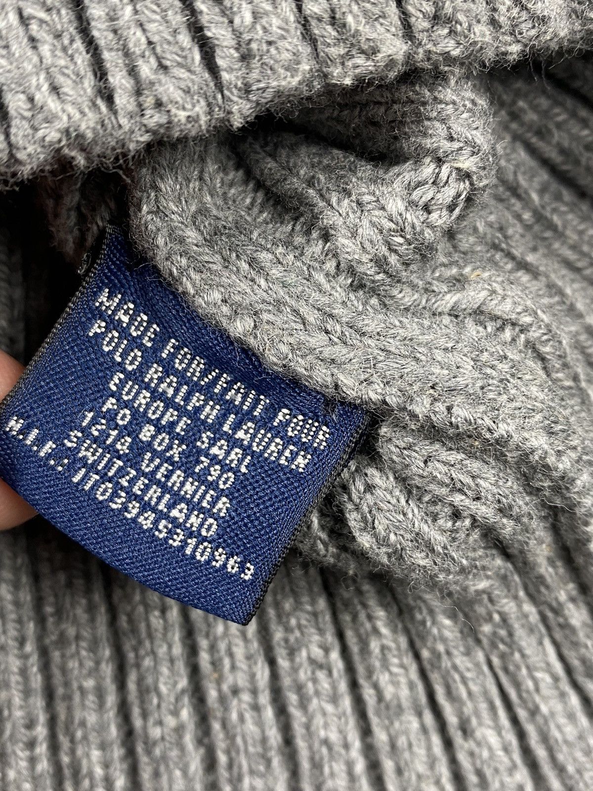 Polo Ralph Lauren Vintage Polo Ralph Lauren Sport Pullover Sweater Cardigan Size L / US 10 / IT 46 - 8 Thumbnail
