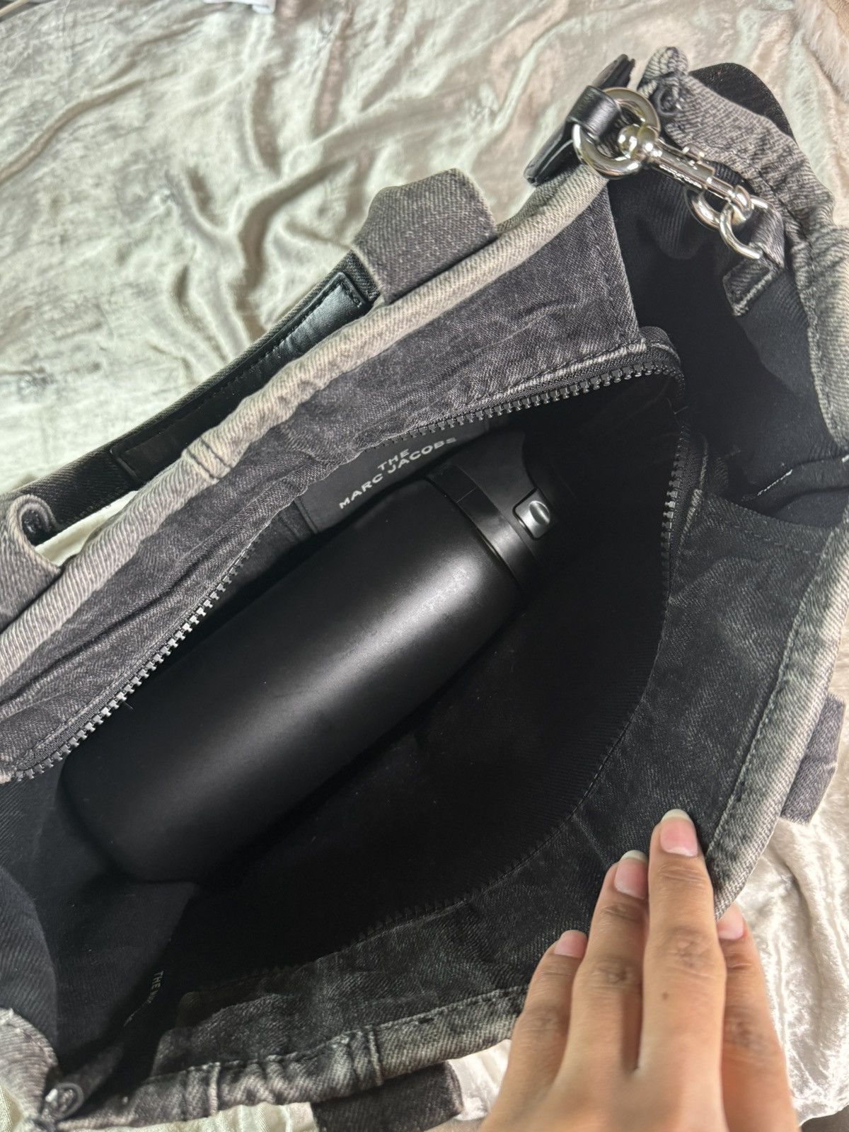 Marc Jacobs Marc Jacobs Denim Tote Bag Size ONE SIZE - 6 Thumbnail