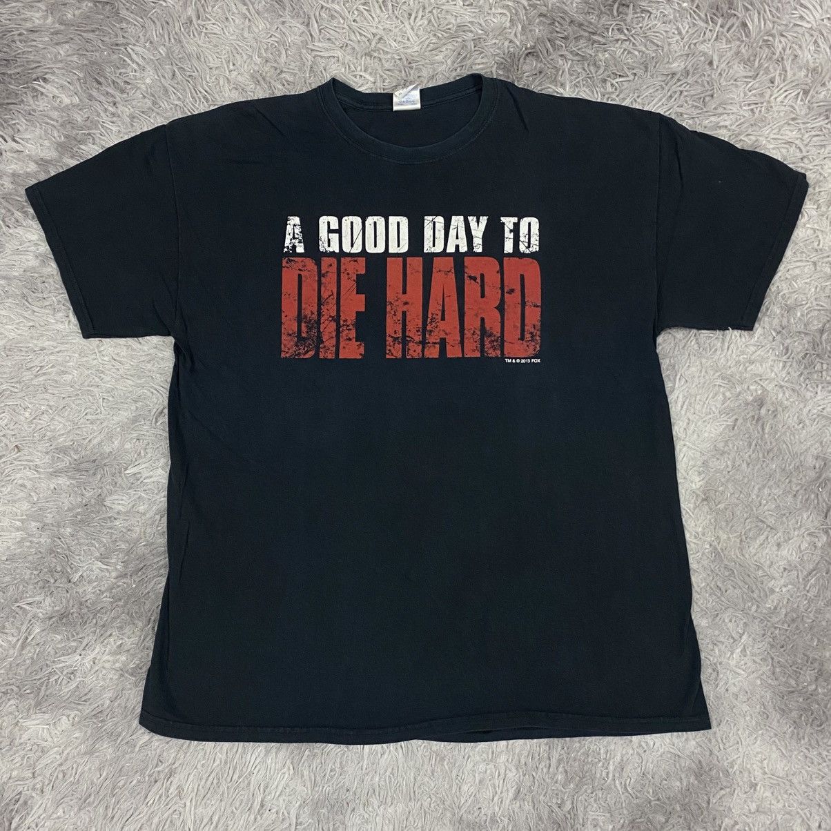 Gildan × Vintage Movie die hard film Size US XL / EU 56 / 4 - 1 Thumbnail