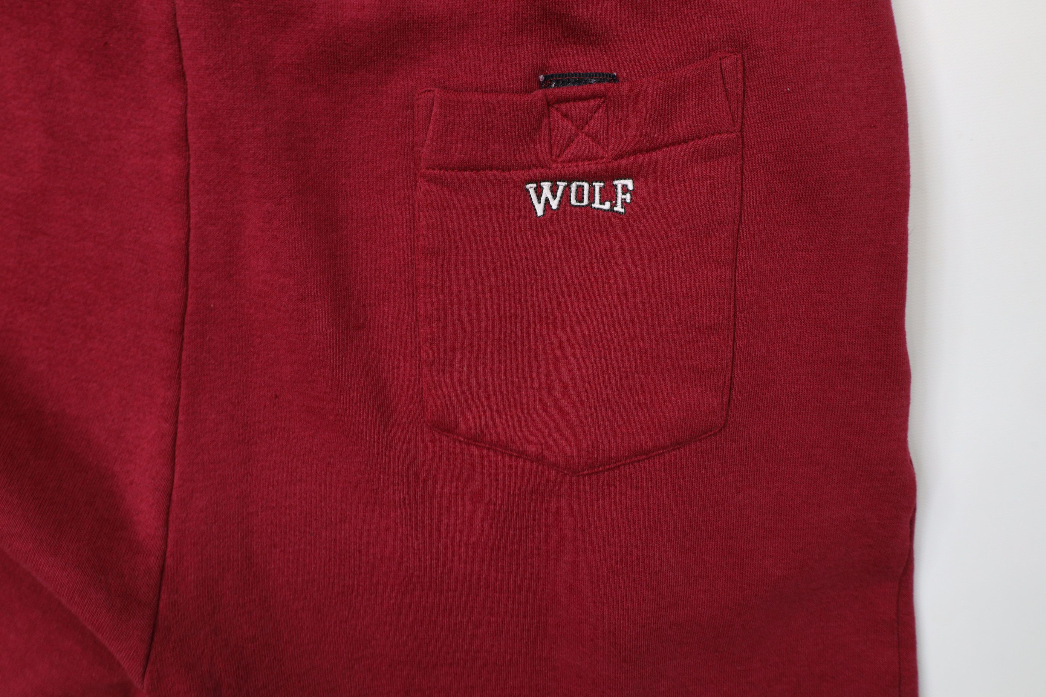 Vintage Vintage 90s Spell Out University of Alabama Sweatpants Red Size US 38 / EU 54 - 15 Thumbnail