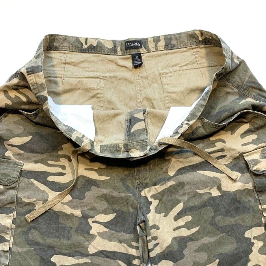 Vintage VINTAGE Lincoln Outfitters Camo Cargo Shorts Men 50 Stretch Relaxed Outdoor Hunt NEW Y2K Size US 34 / EU 50 - 7 Thumbnail