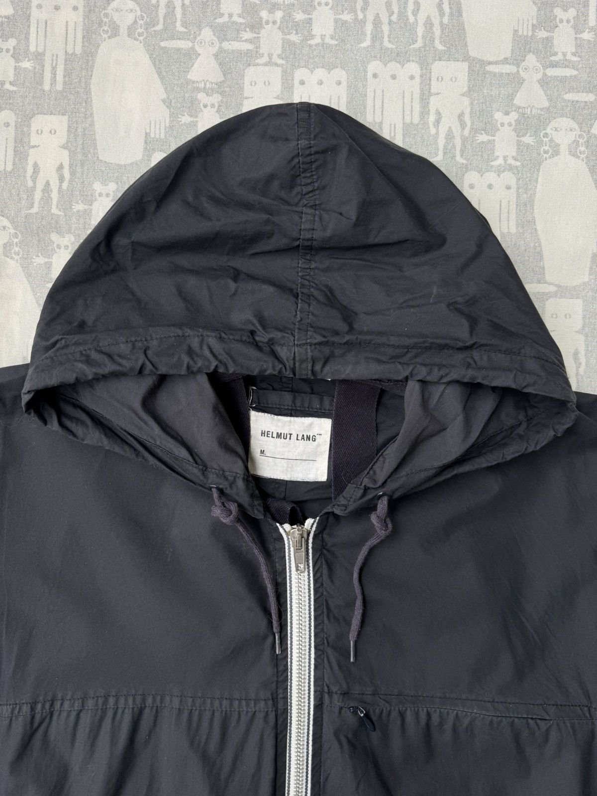 Helmut Lang Helmut Lang SS99 Packable Nylon Hooded Windbreaker Size US S / EU 44-46 / 1 - 2 Thumbnail
