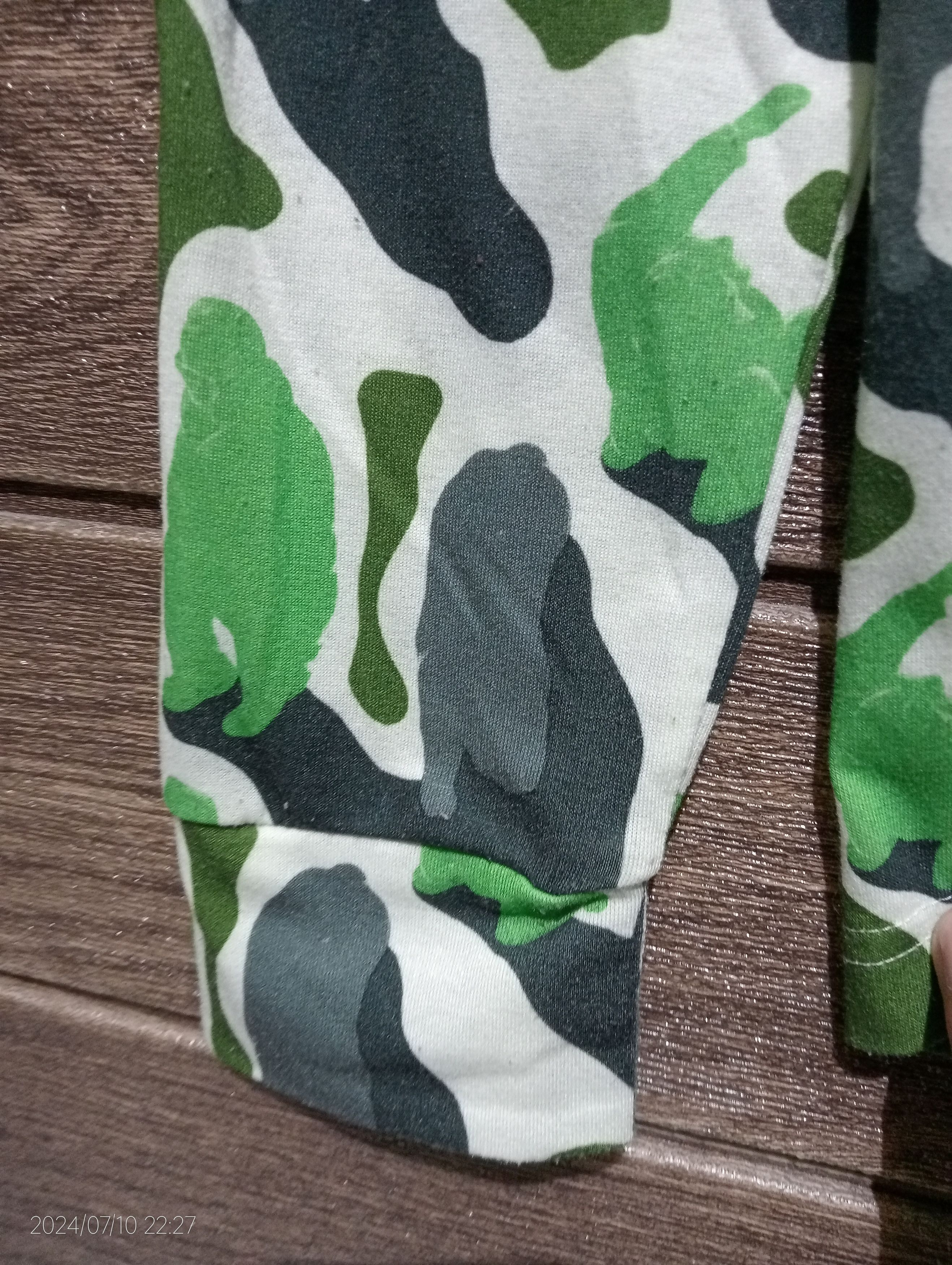 Adidas × Rap Tees Adidas N.E.R.D Camo Long Sleeve Tshirt Very Rare Size US M / EU 48-50 / 2 - 11 Thumbnail