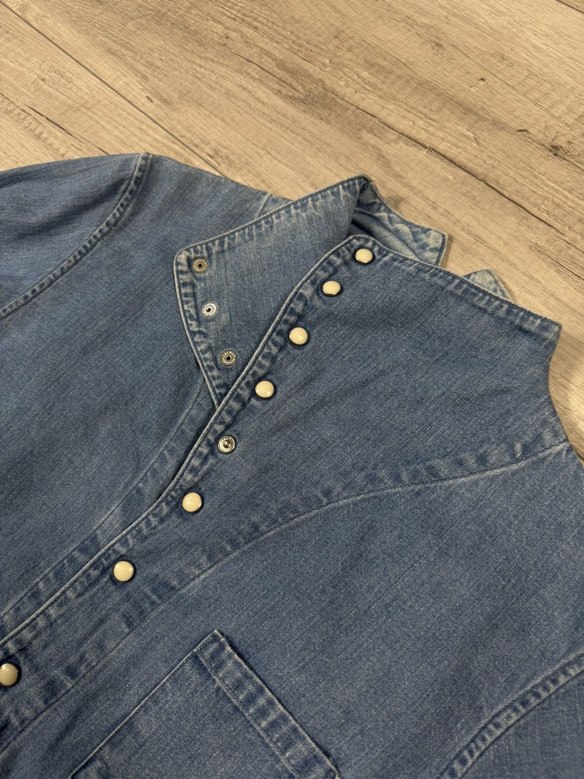 Kapital Kapital Japan Cotton Denim Western Shirt Size S 1 Size US S / EU 44-46 / 1 - 3 Thumbnail
