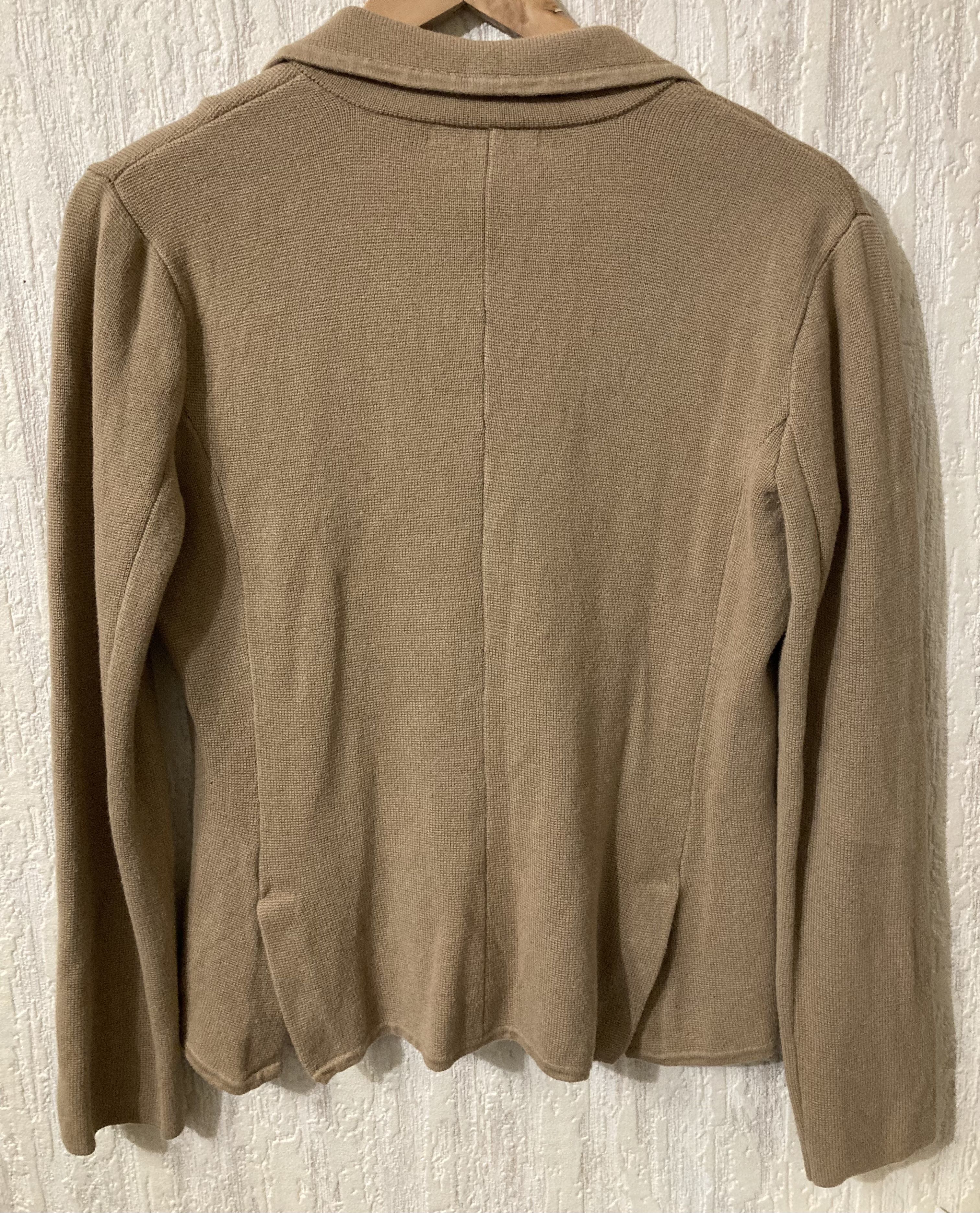 Ralph Lauren × Vintage Ralph Lauren Beige Cotton Blazer With Embroidered Patch Size S / US 4 / IT 40 - 17 Thumbnail