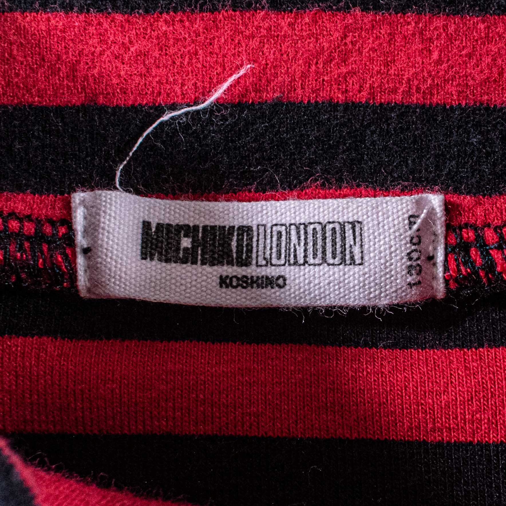 Michiko Koshino London Vintage Michiko London Koshino Striped Top 130CM Size XXS / US 00 / IT 34 - 6 Thumbnail