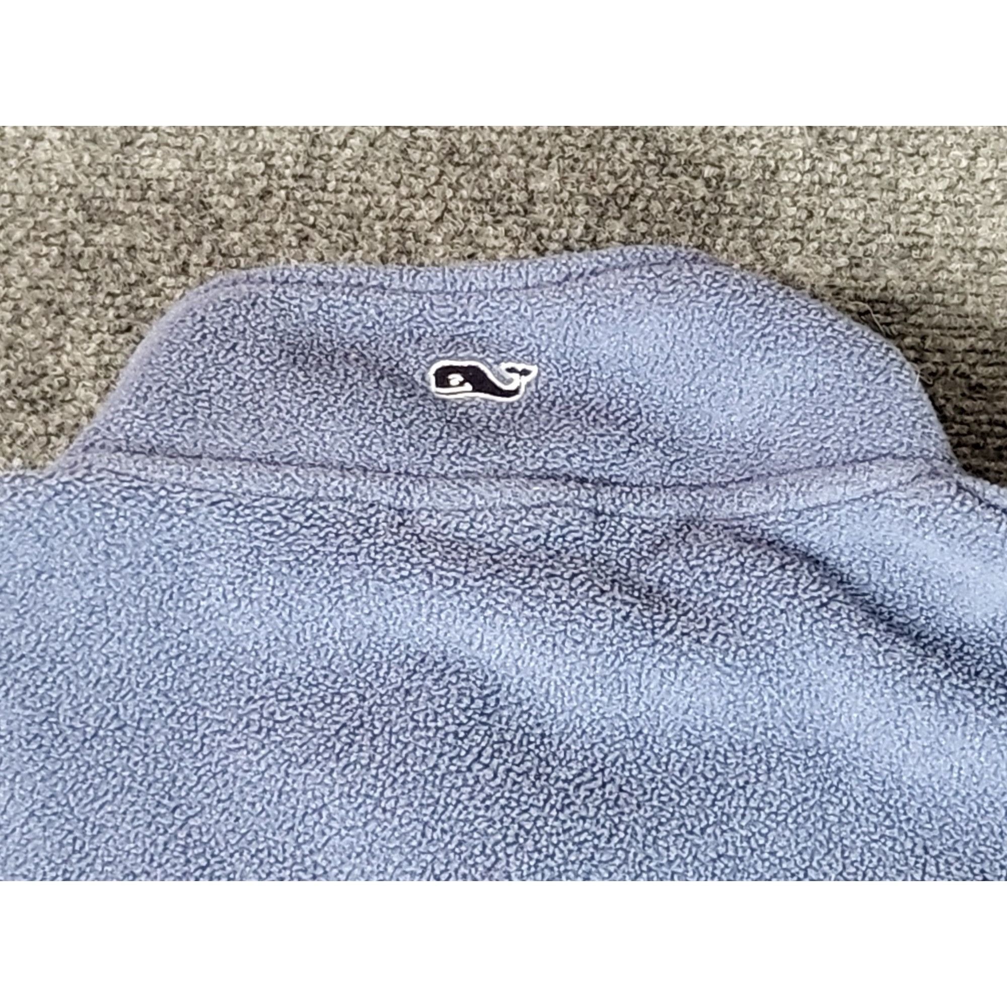 Vineyard Vines VINEYARD VINES Harbor Fleece 1/4 Zip Sz Large 14 Blue Glow I Size L / US 10 / IT 46 - 9 Thumbnail