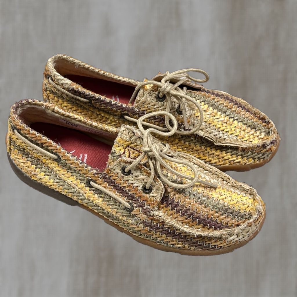 Twisted X Twisted X Women's Loafers Slip On Driving Moccasins Moc Toe WDM0084 8M Brown Casual Slip-On Shoes Size US 8 / IT 38 - 1 Thumbnail