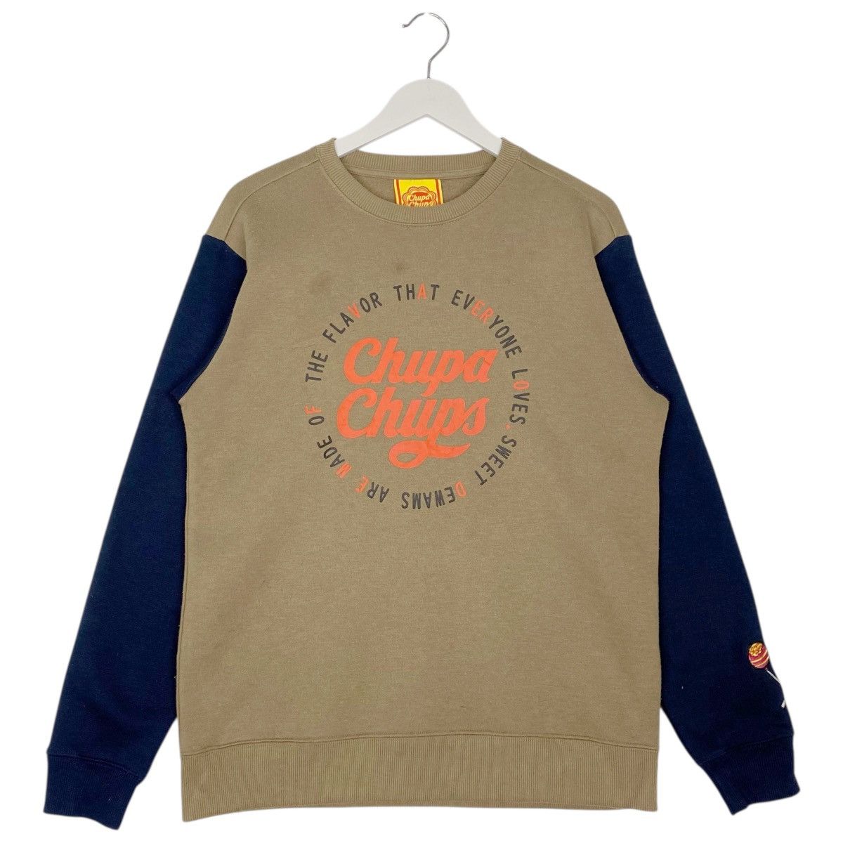 Vintage Vintage Chupa Chups Raglan Sweatshirt Crewneck Brown Size M / US 6-8 / IT 42-44 - 1 Thumbnail