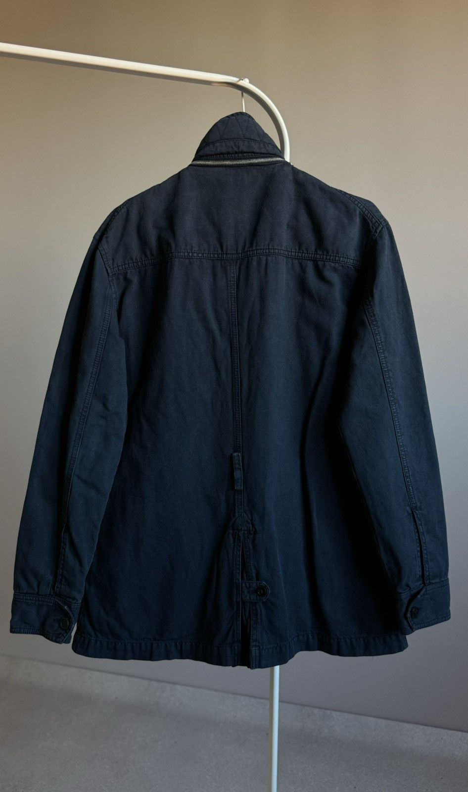 Alexander McQueen Alexander McQueen Cotton Nylon Hood Faded Jacket Coat Size US M / EU 48-50 / 2 - 14 Thumbnail