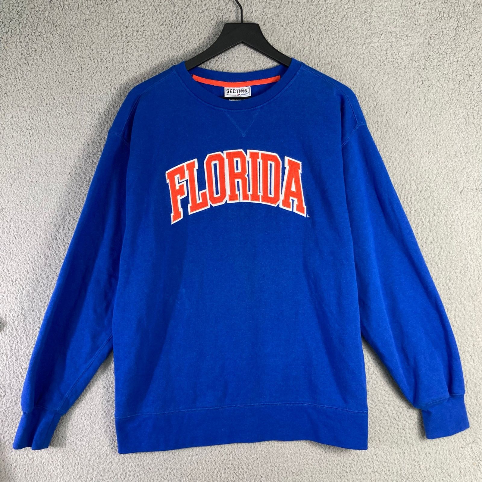 Majestic NCAA University of Florida Gators Men's Sweatshirt Size L Size US L / EU 52-54 / 3 - 5 Thumbnail