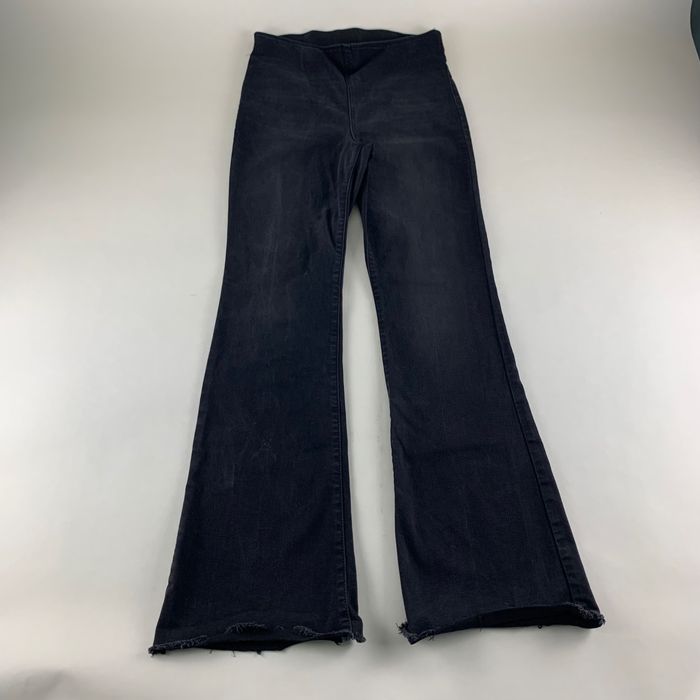 Other Knox Rose Black Stretch Denim High Rise Pull On Flare Jeans | Grailed