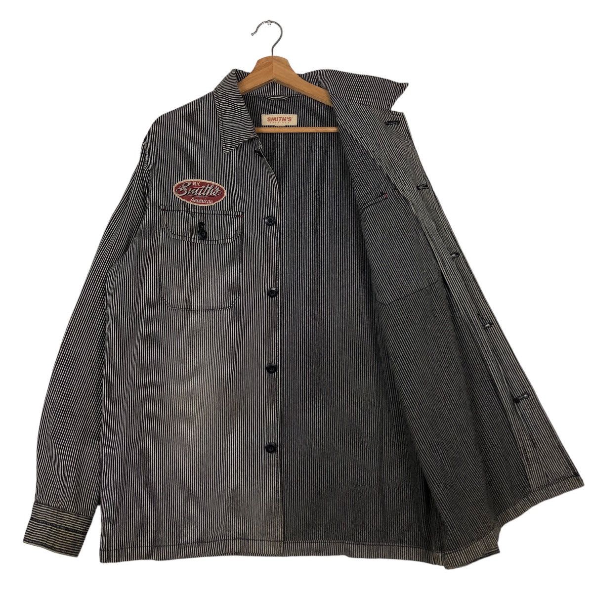 Japanese Brand 🔥Vintage Hickory Chore Jacket Smith’s American Japan Size US L / EU 52-54 / 3 - 11 Thumbnail
