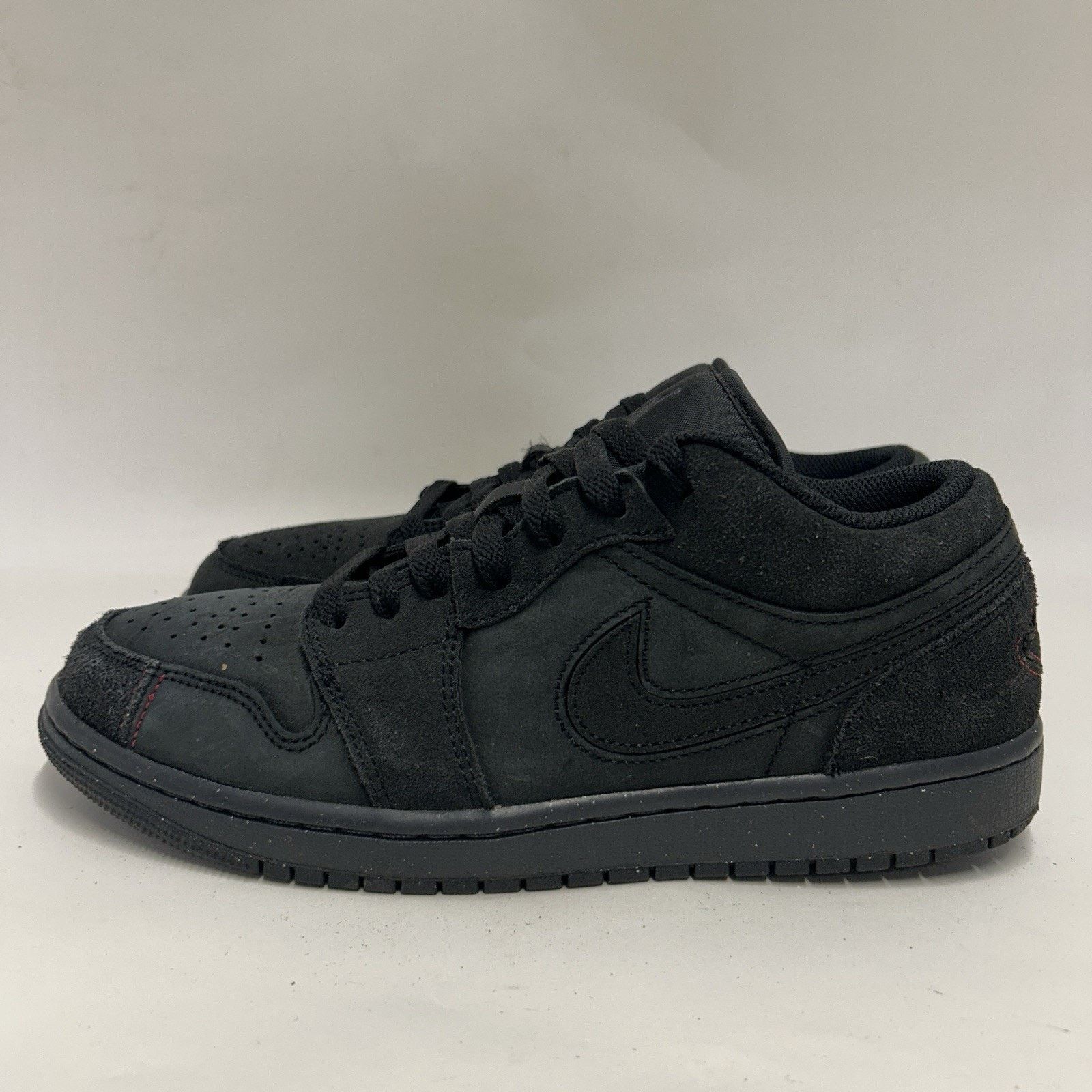 Jordan Brand Nike Air Jordan 1 Low SE Craft “Dark Smoke Grey” Size US 8.5 / EU 41-42 - 6 Thumbnail