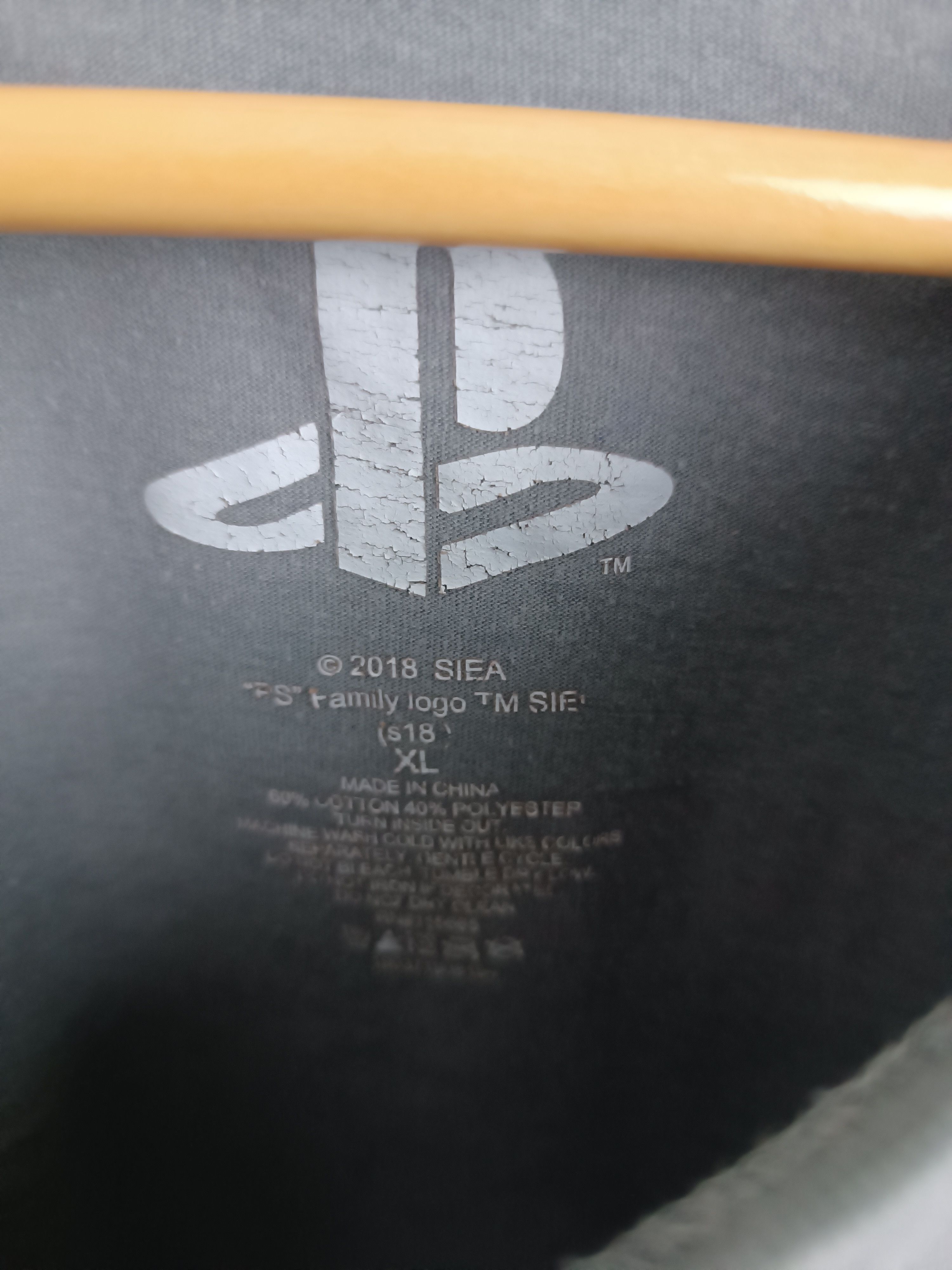 Playstation VINTAGE PLAYSTATION FADED GAMING PS4 PS5 LOGO TEE Size US XL / EU 56 / 4 - 8 Thumbnail