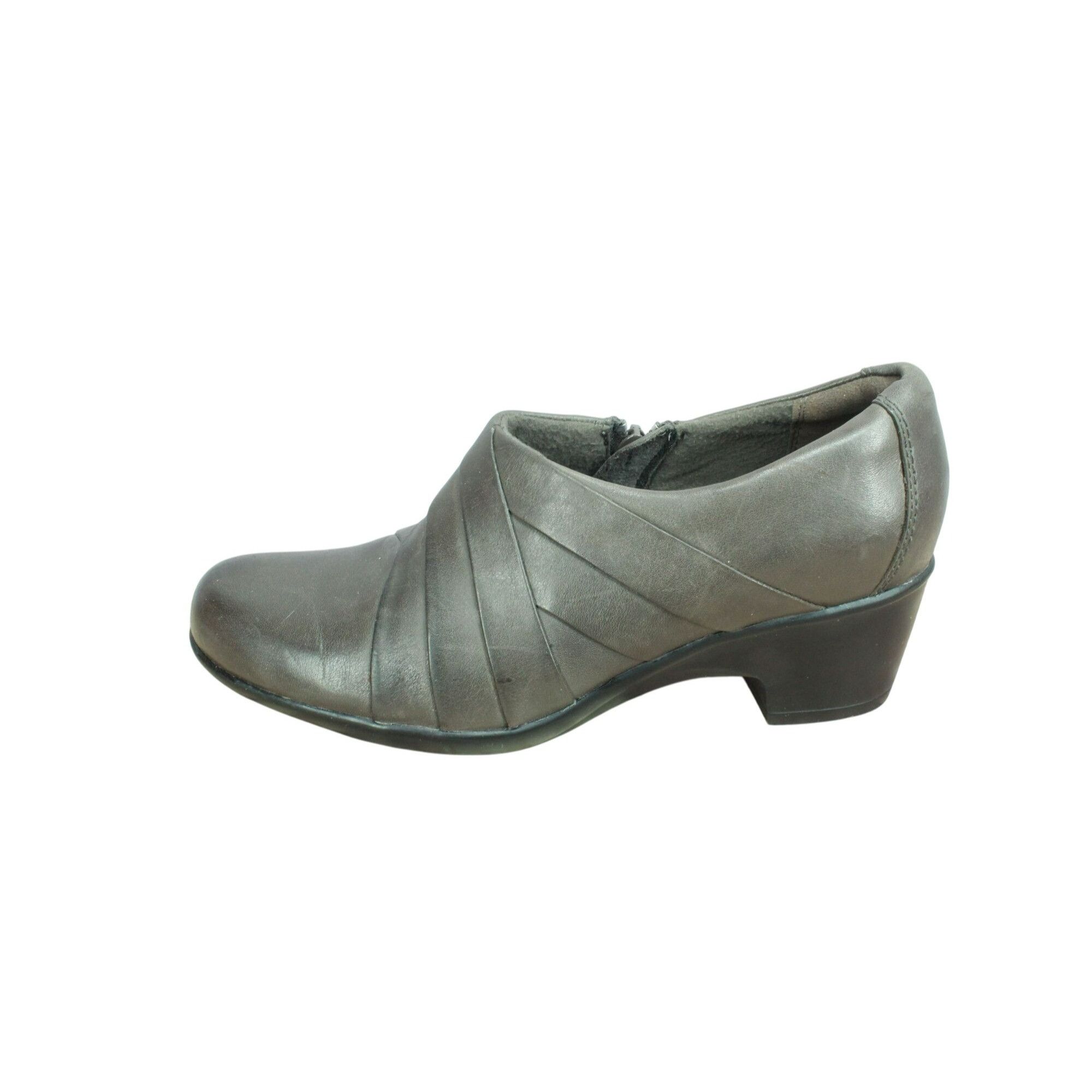 Clarks Clarks Genette Bend Women's Side Zip Dress Block Heel Shoes Size US 7 / IT 37 - 1 Thumbnail
