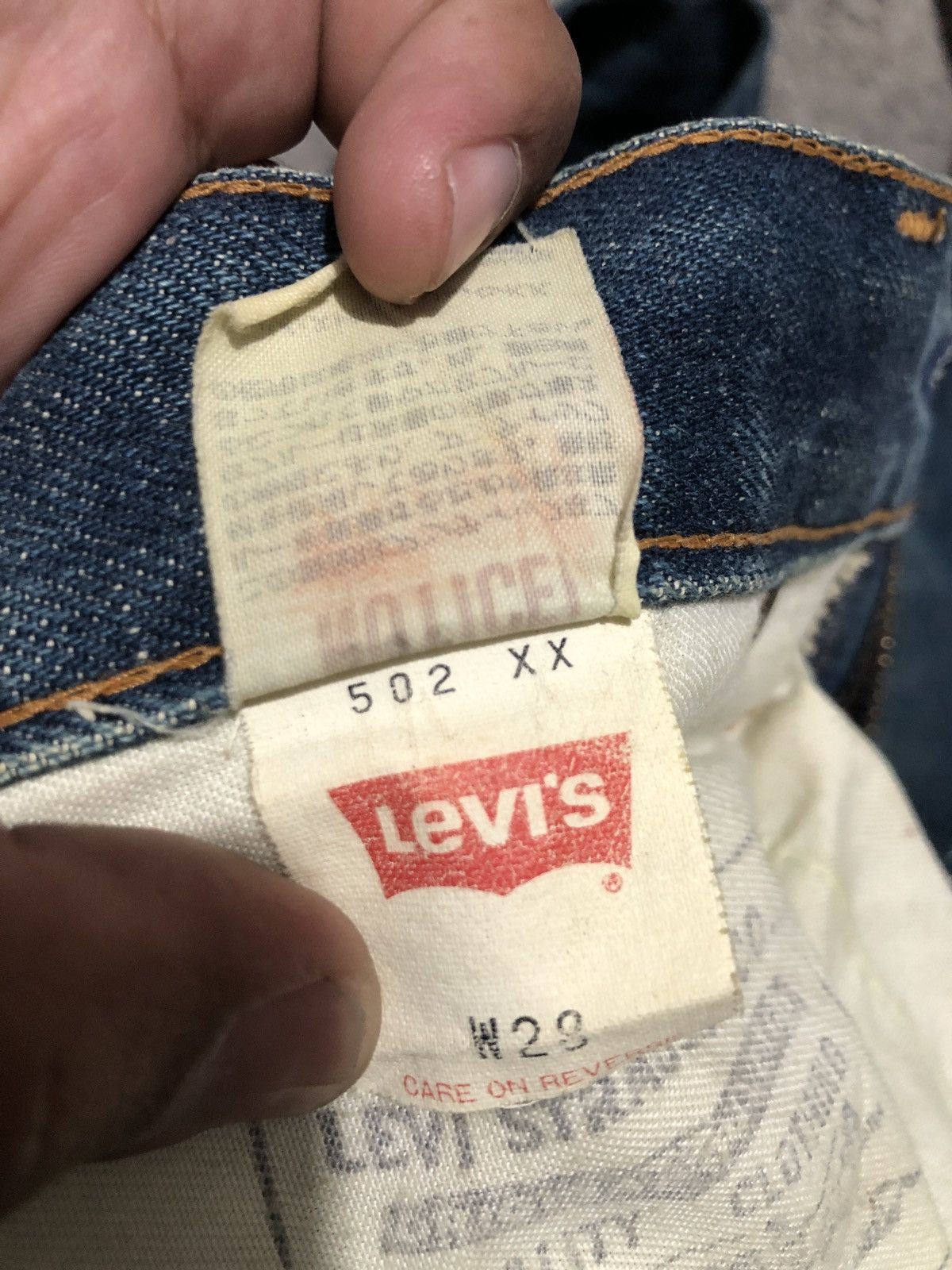 Levi's × Levi's Vintage Clothing VTG LEVIS 502 xx SELVEDGE JAPAN Size US 28 / EU 44 - 14 Thumbnail