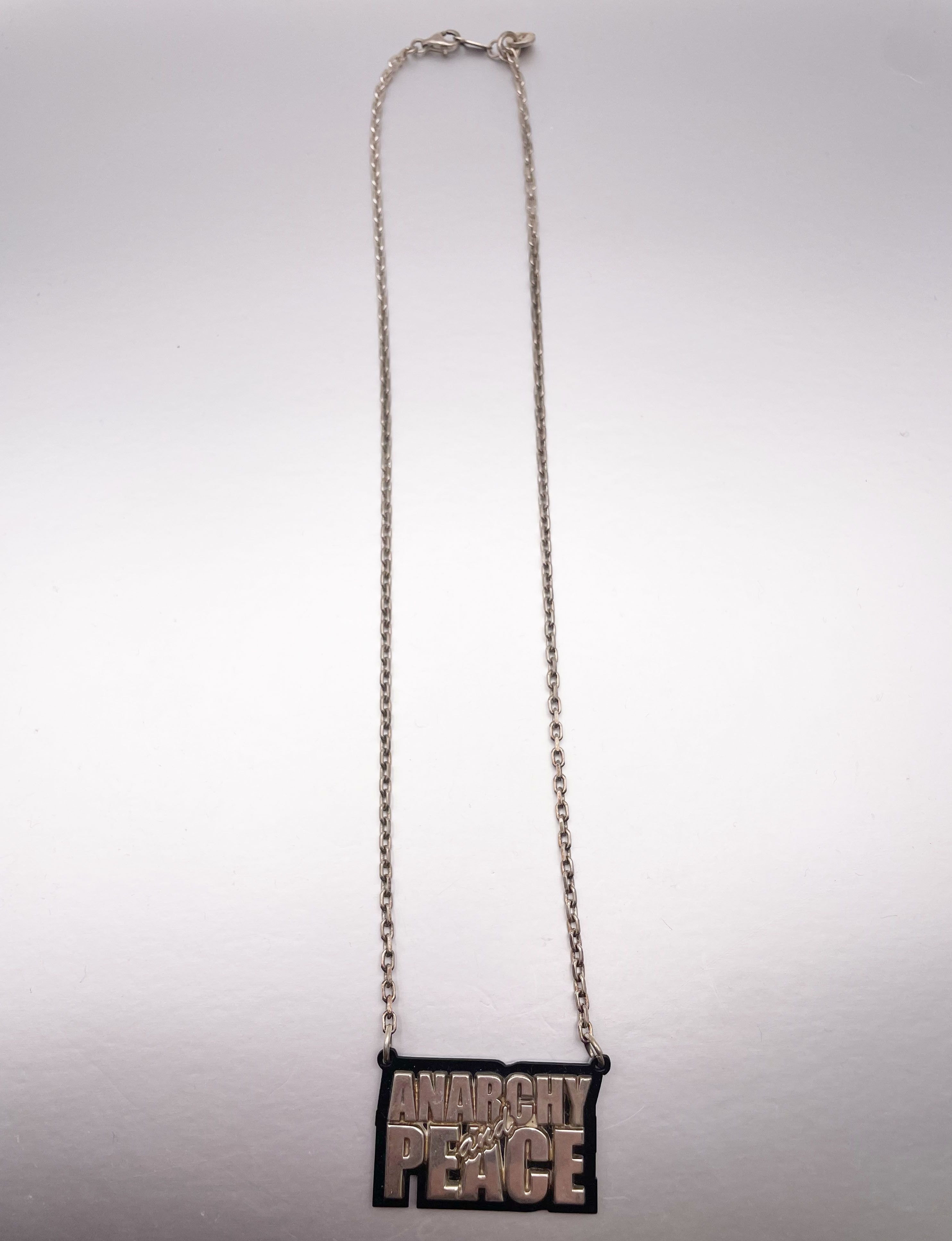 Undercover Anarchy And Peace Necklace | Grailed 