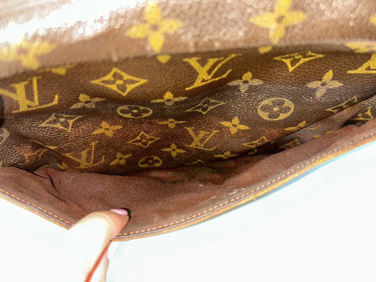 Louis Vuitton Vintage Louis Vuitton Monogram Compiègne 28 Clutch Bag 861 Size ONE SIZE - 4 Thumbnail
