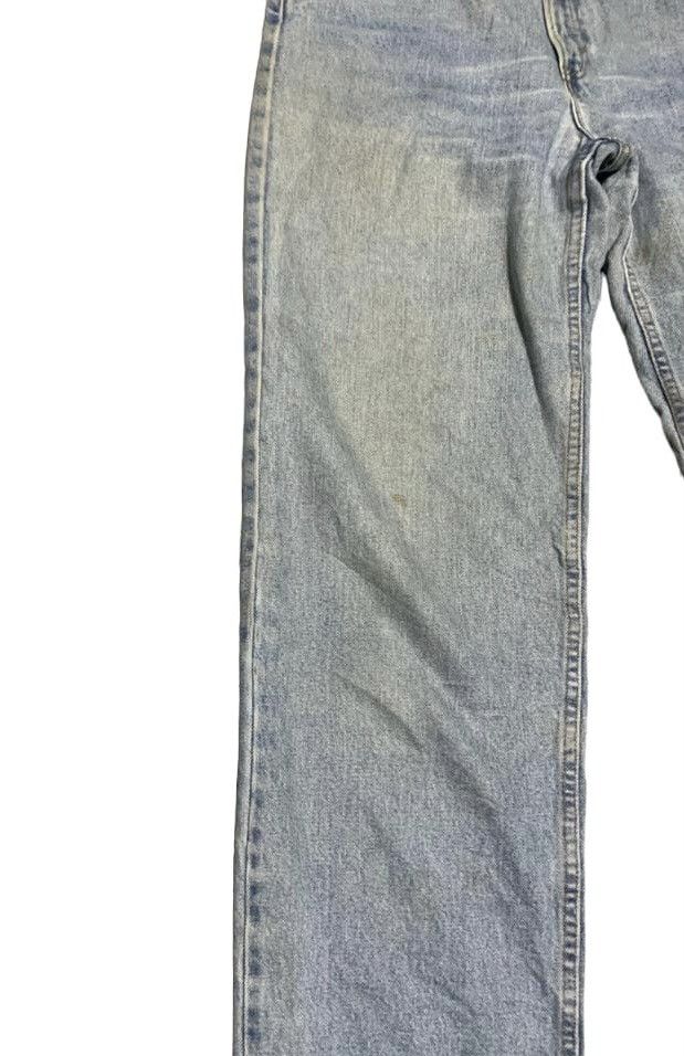 Levi's Vintage 90s Levis 565 Tapered Faded Blue Jeans Size US 32 / EU 48 - 5 Thumbnail