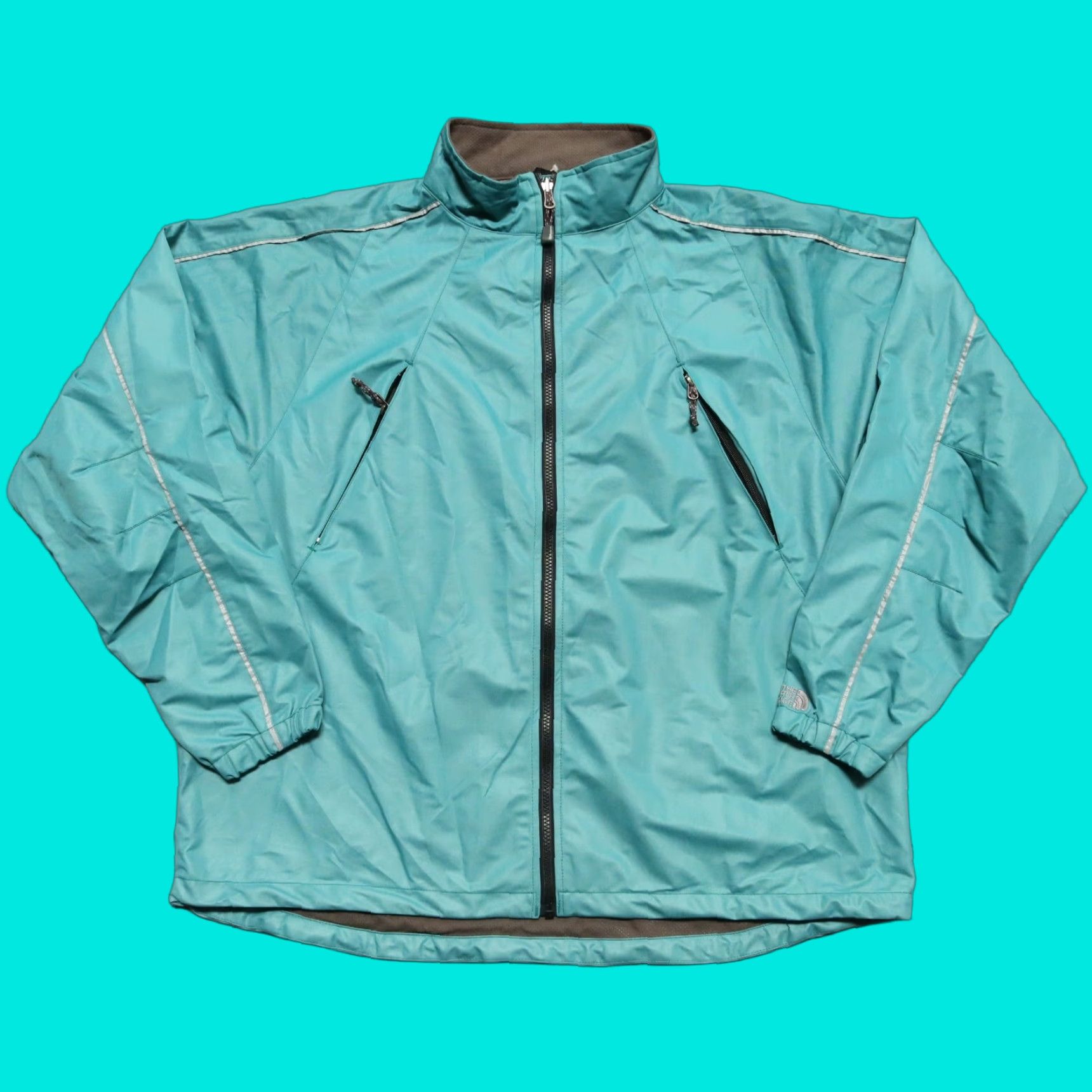 The North Face VINTAGE The North Face Goretex Jacket Mens Jacket XXL Teal Green 90s Size US XXL / EU 58 / 5 - 1 Thumbnail