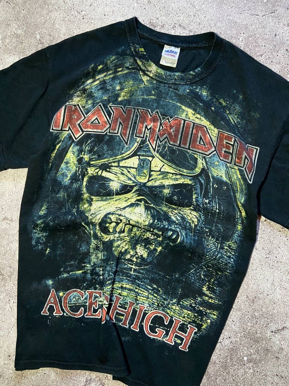 Band Tees × Iron Maiden × Vintage Iron Maiden Vintage Band T-Shirt Graphic Print Rare Tee Size US L / EU 52-54 / 3 - 3 Thumbnail