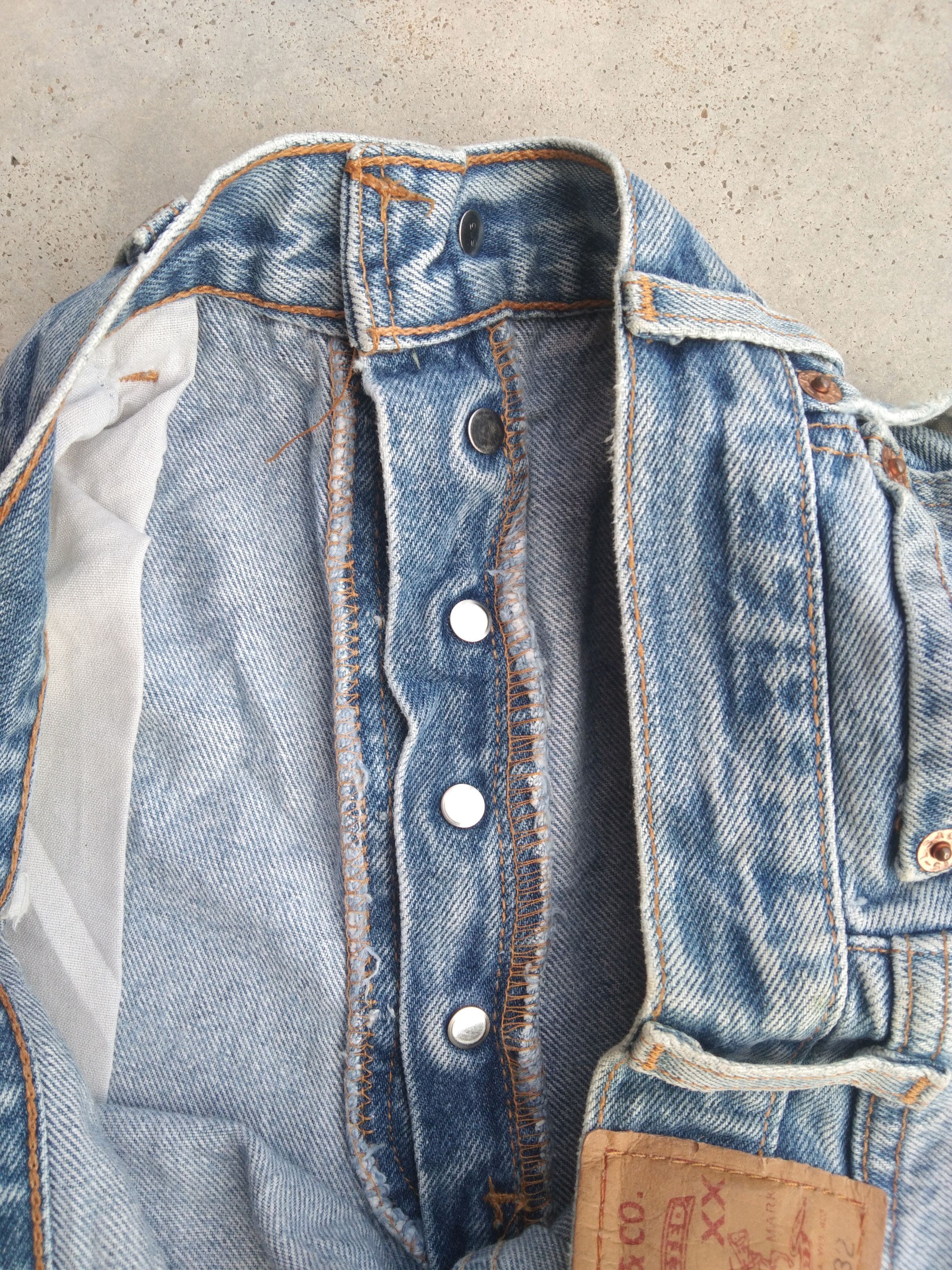 Levi's Vintage Levi's 501 Made In USA Painter Distressed Jeans Size US 34 / EU 50 - 11 Thumbnail