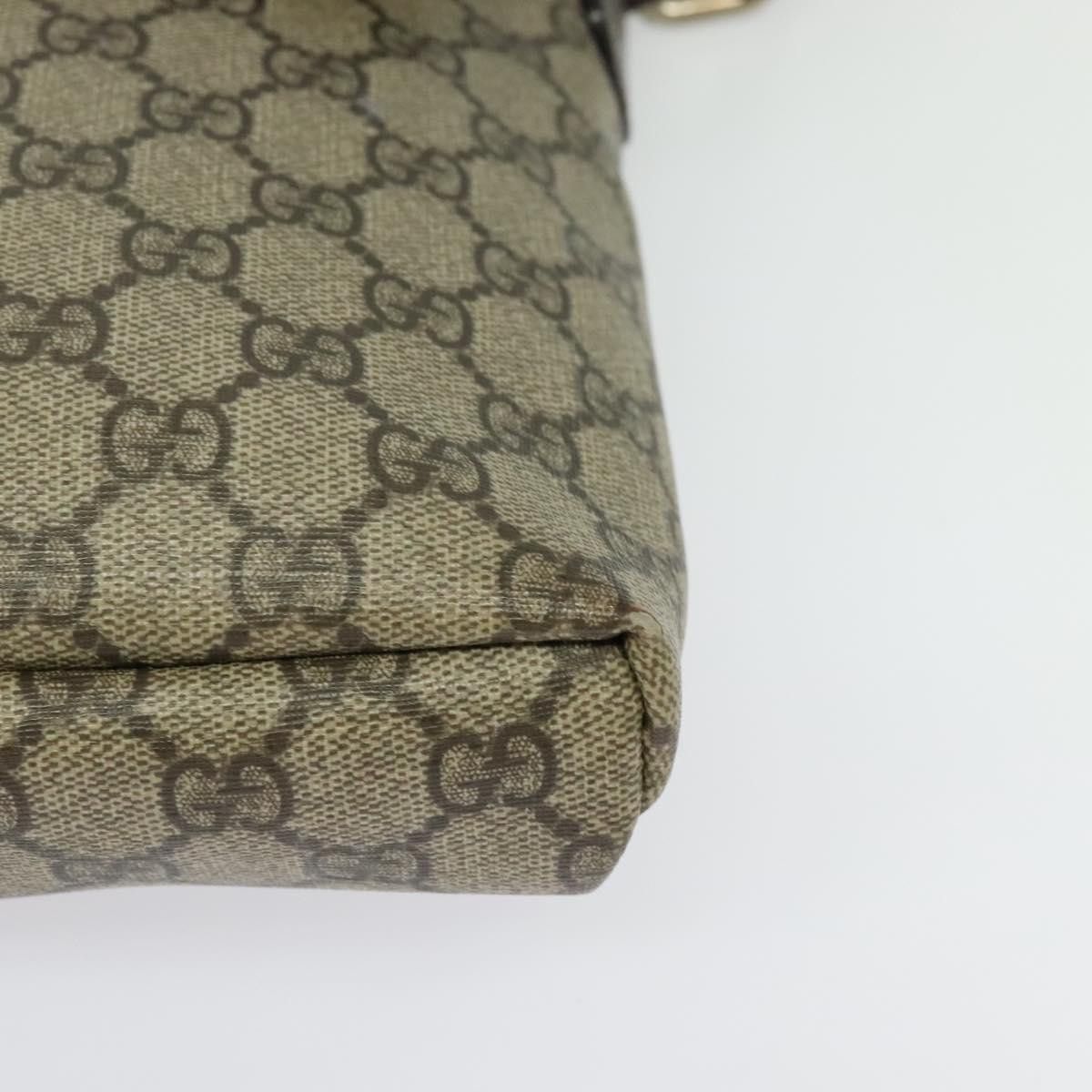 Gucci GUCCI GG Supreme Shoulder Bag Pvc Beige Silver Size ONE SIZE - 11 Thumbnail