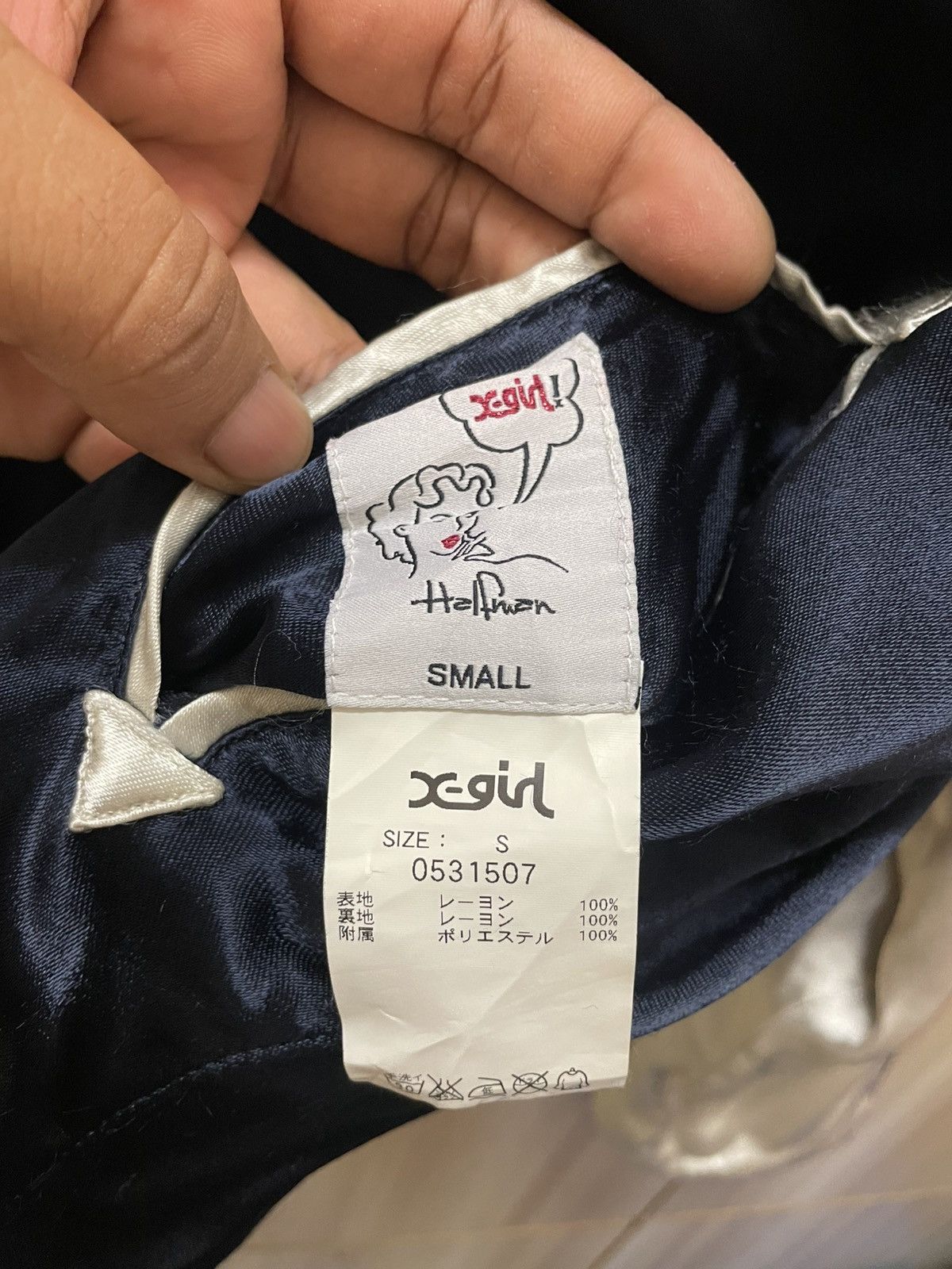 Halfman × X-Girl Xgirl x Halfman Sukajan Souvenir Jacket Size S / US 4 / IT 40 - 8 Thumbnail