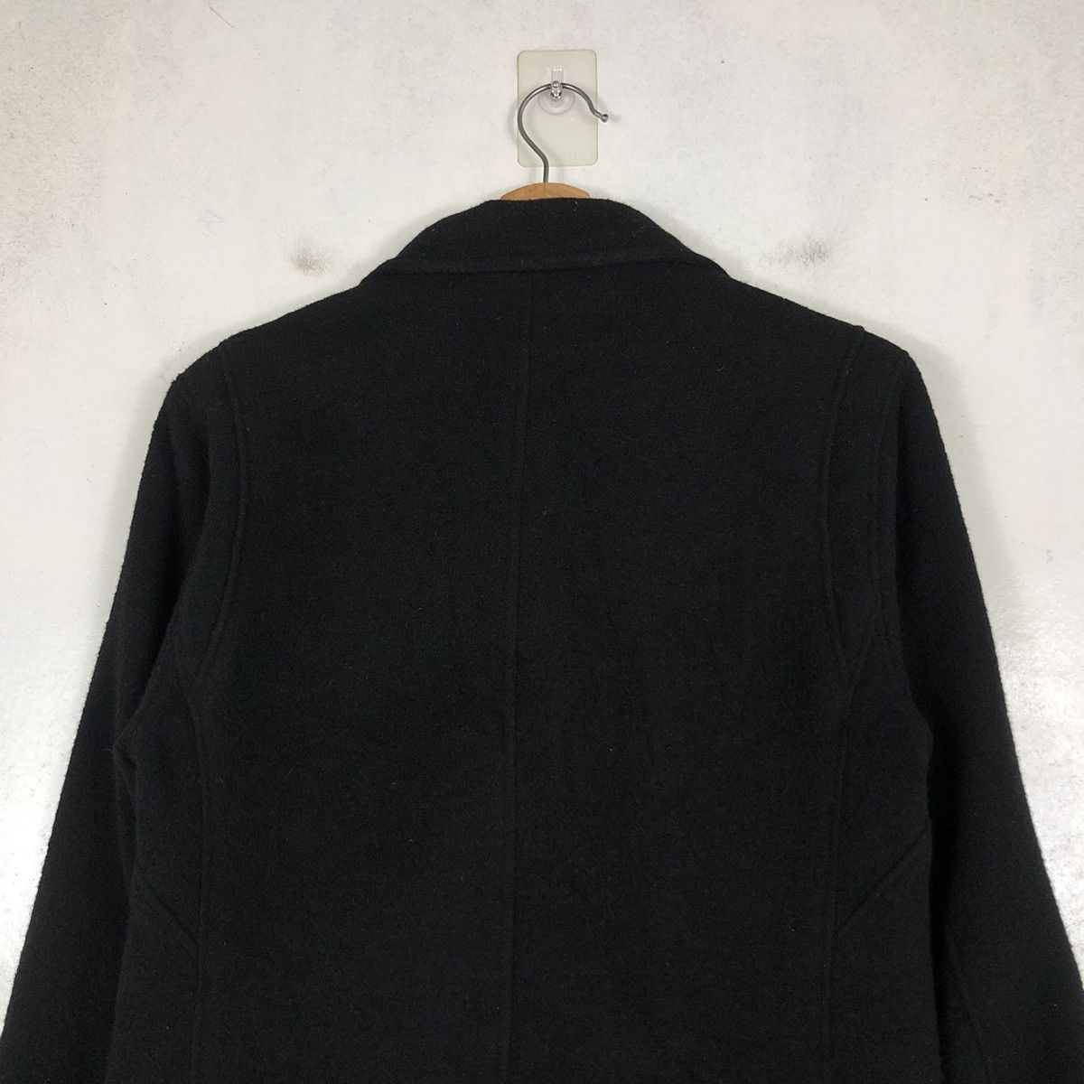 Japanese Brand 📌CROPPED WOOL BIKER JACKET BEAUTY & YOUTH DOUBLE COLLAR Size US S / EU 44-46 / 1 - 11 Thumbnail