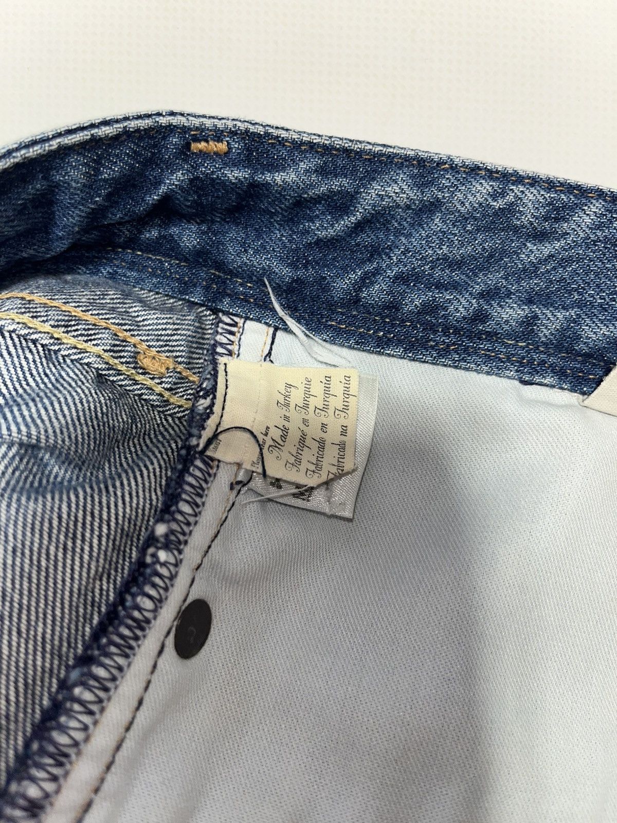 Levi's Made & Crafted VTG Japan Levi’s Made&Crafted big E taper salvadge jeans Size US 34 / EU 50 - 13 Thumbnail
