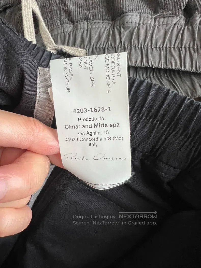 Rick Owens RICK OWENS Side Thigh Fabric Ninja Drop Crotch Deconstruct Size US 30 / EU 46 - 7 Thumbnail