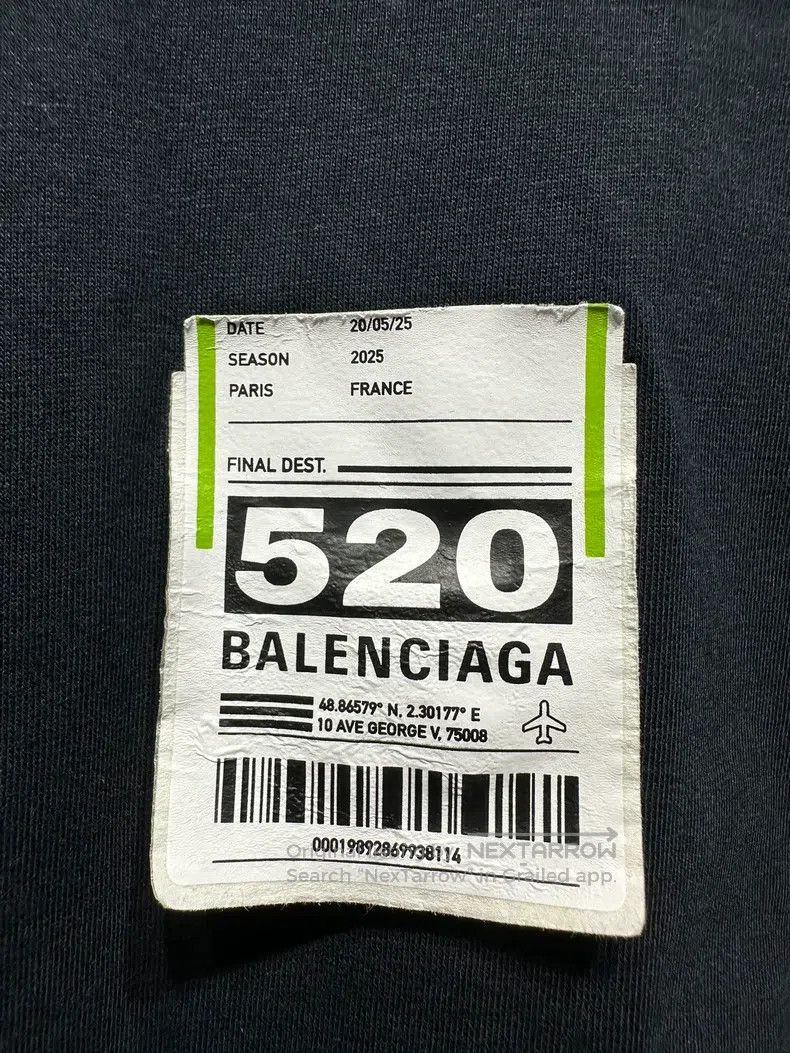 Balenciaga Balenciaga Valentine's Day Limited Edition Letter Print Ba Size US M / EU 48-50 / 2 - 2 Thumbnail