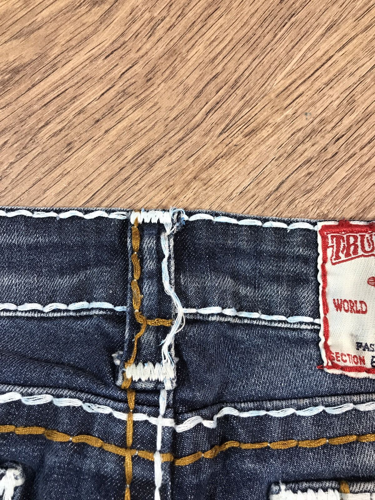 True Religion × Vintage True Religion Vintage Jeans Size 30" / US 8 / IT 44 - 19 Thumbnail