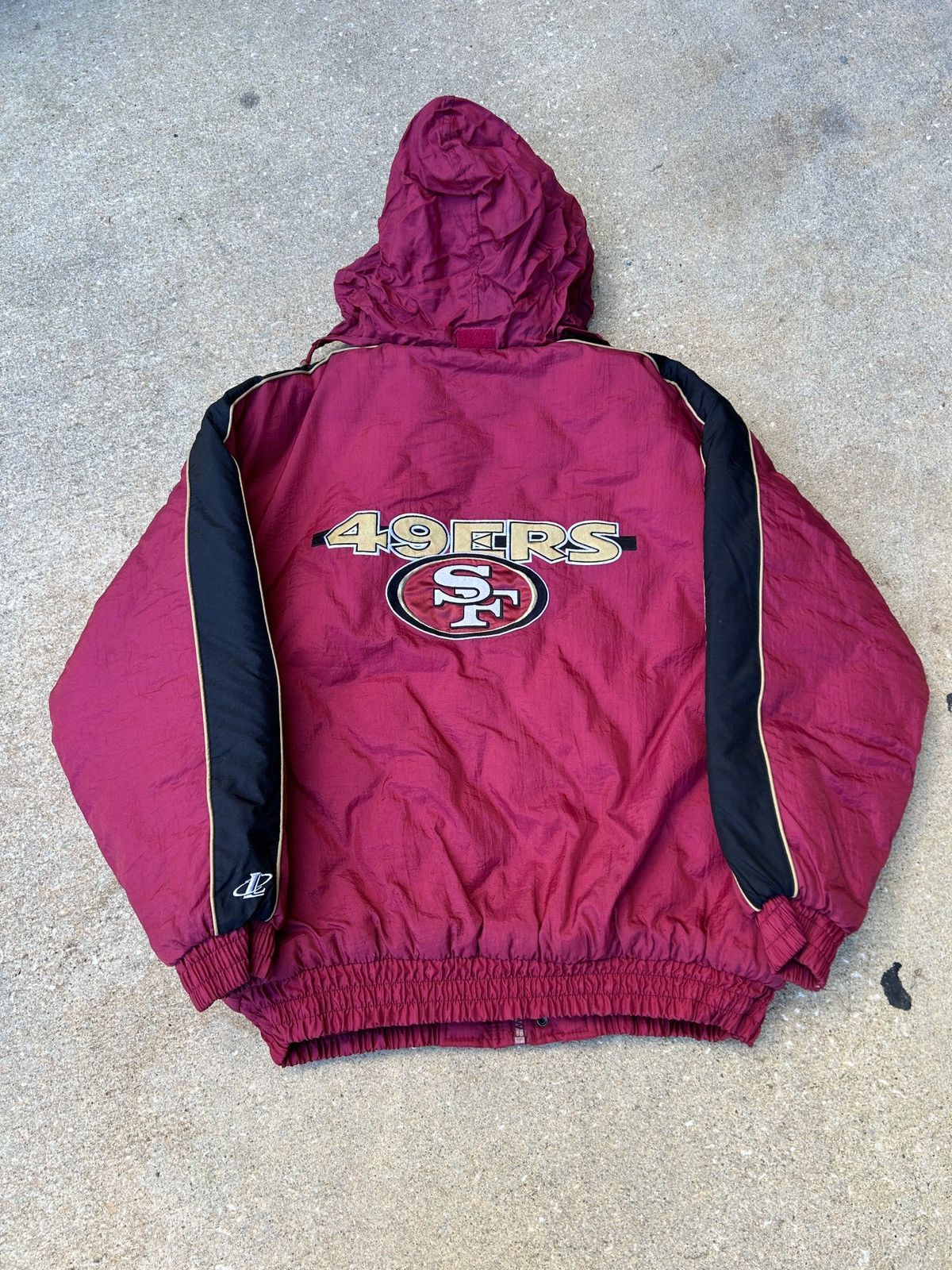 Casquette Snapback Vintage San Francisco 49ers - Logo Athletic - Années 90 - Occasion