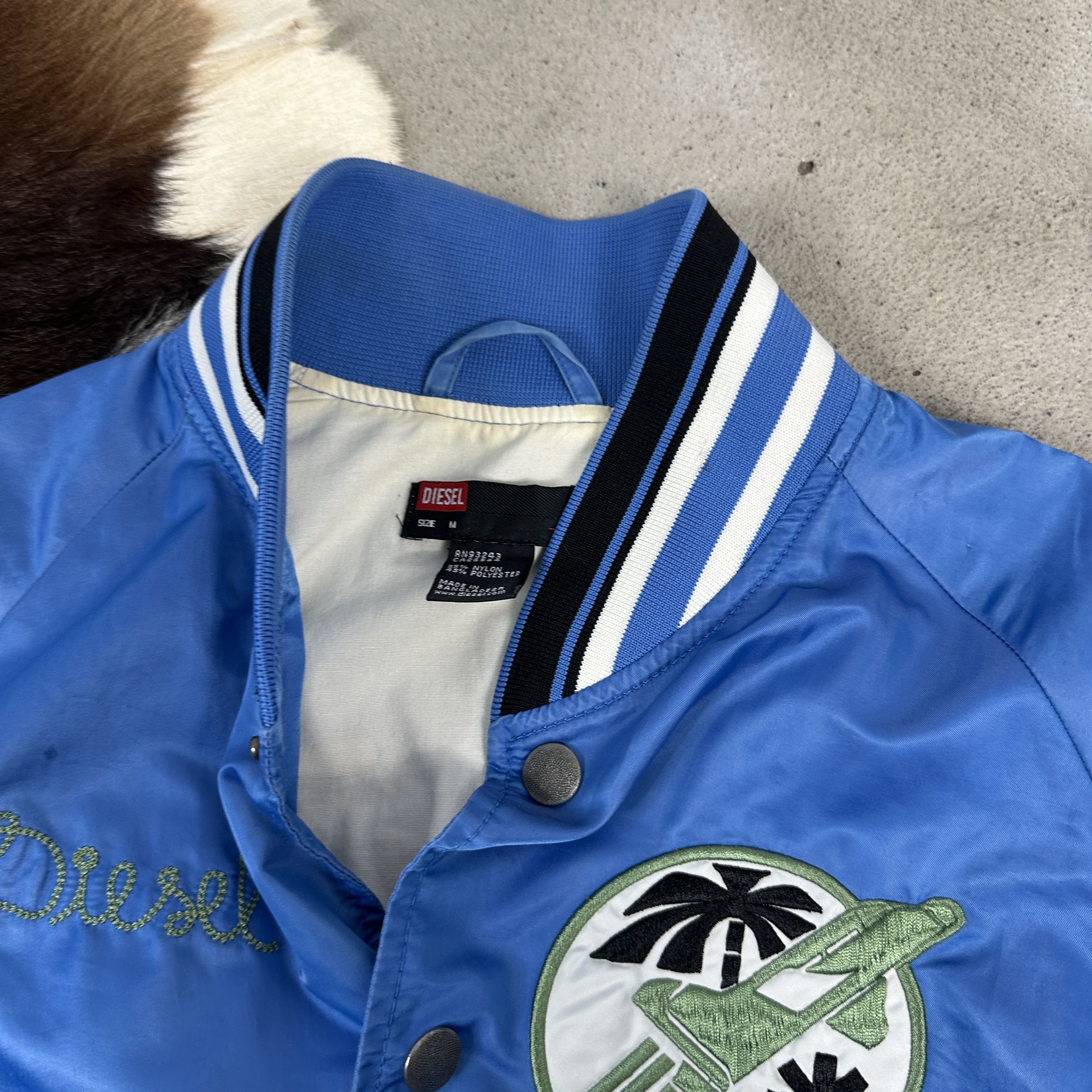 Diesel × Vintage Vintage Streetwear Diesel Baseball 90s Utopia Jacket Size US M / EU 48-50 / 2 - 4 Thumbnail
