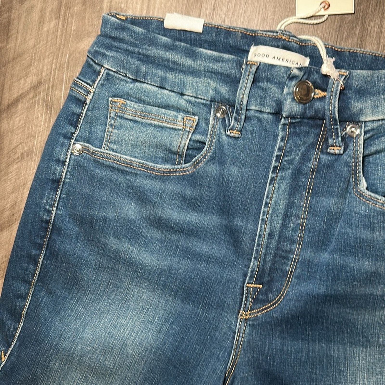 Good American Good American Good Waist Crop Skinny Jeans - 2/26 Size 26" / US 2 / IT 38 - 5 Thumbnail