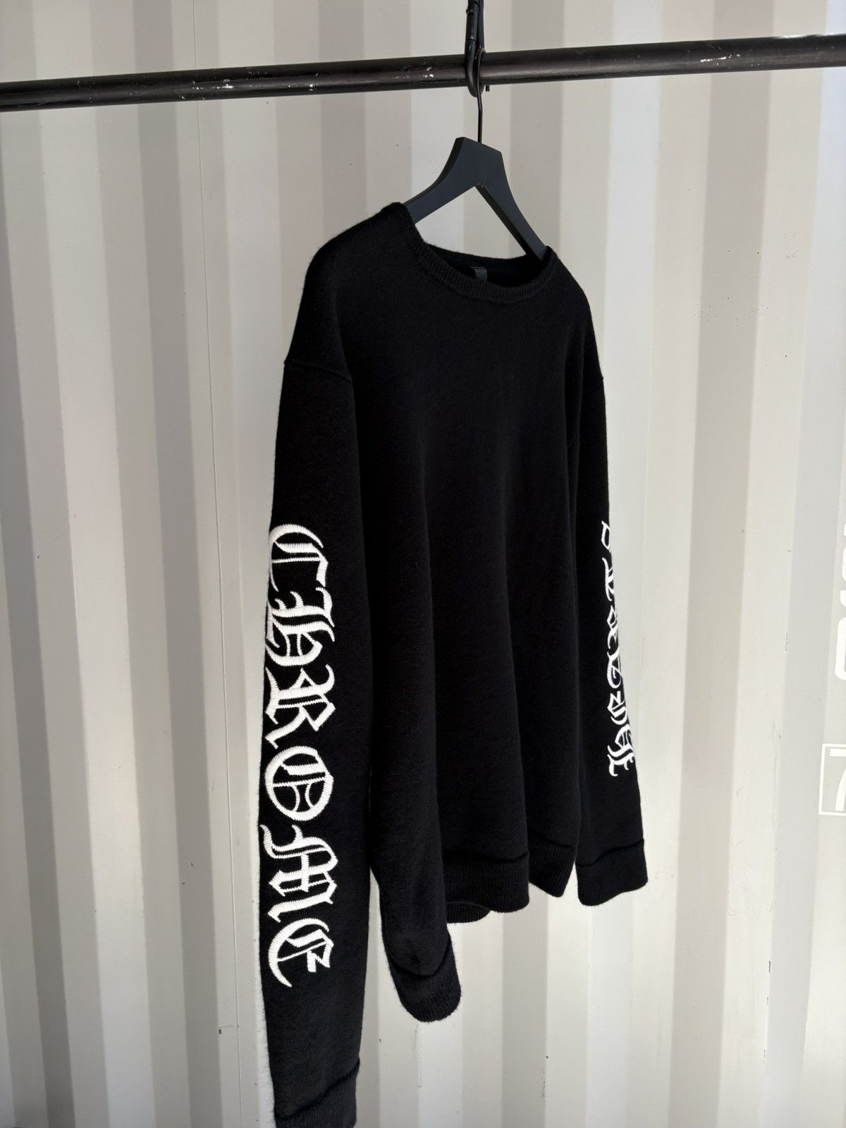 Chrome Hearts Chrome Hearts Cashmere Embroidered Sweater Size US XL / EU 56 / 4 - 3 Thumbnail
