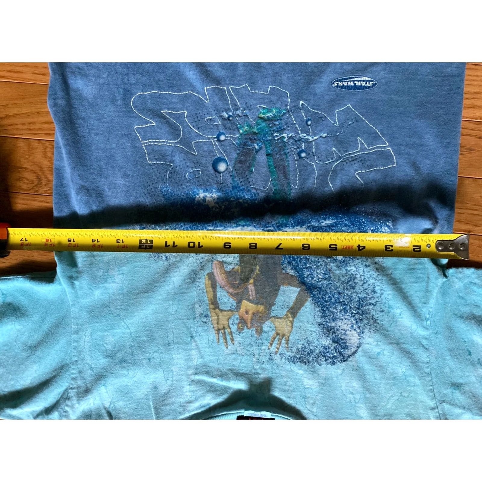 Star Wars VINTAGE Star Wars Jar Jar Binks Tie Dye T Shirt Size 7 L Small RARE Womens Size M / US 6-8 / IT 42-44 - 5 Thumbnail