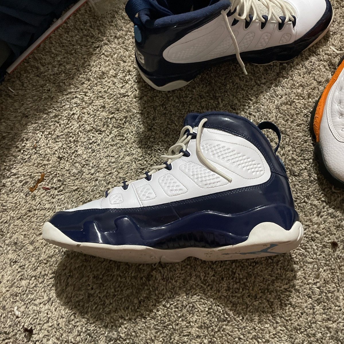 Air jordan 9 retro pearl blue