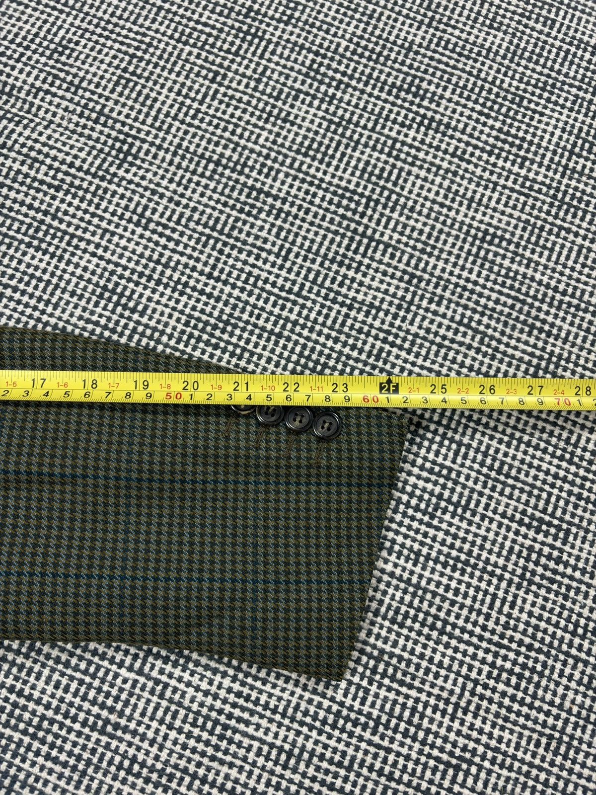 Lanvin Vintage 80s lanvin 46it designer wool blazer jacket Size 36R - 12 Thumbnail