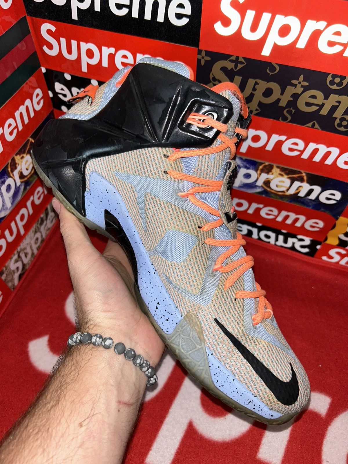Nike Nike LeBron 12 'Easter' - 684593-488 size 12 Size US 12 / EU 45 - 7 Thumbnail