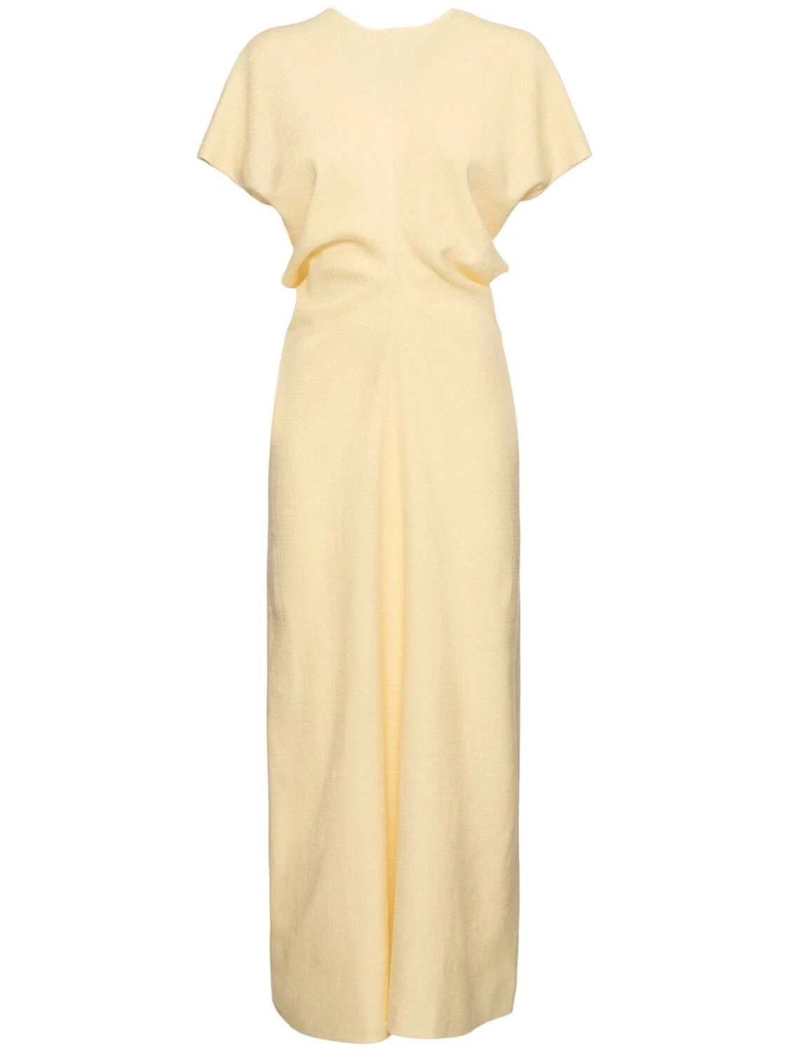 TOTEME $870 Straw Viscose Dress New & Authentic