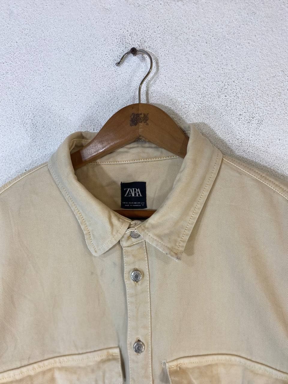 Zara zara man denim jacket nice design Size US XL / EU 56 / 4 - 2 Thumbnail