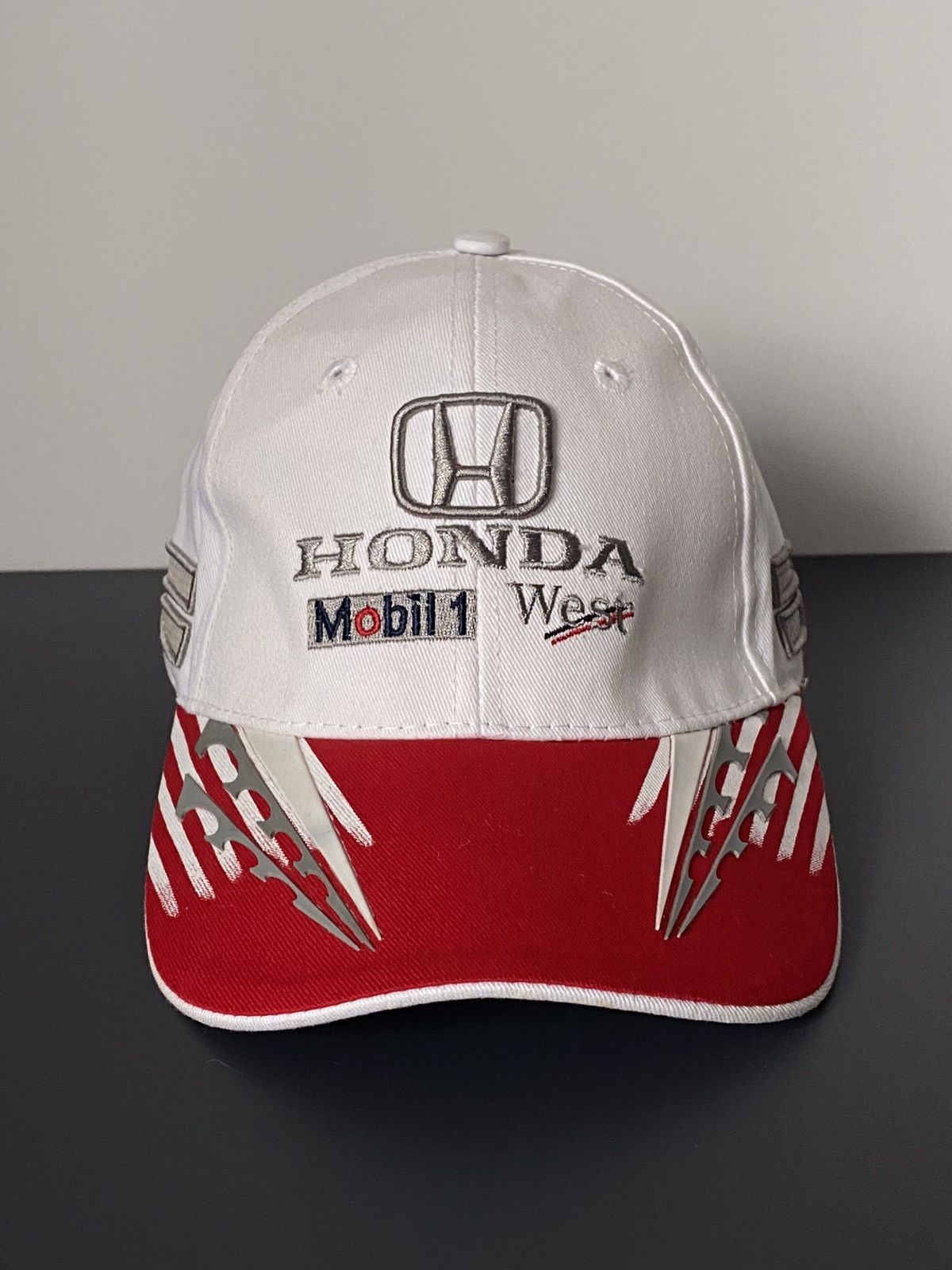 Japanese Brand Y2k Honda racing style streetwear cap Size ONE SIZE - 1 Thumbnail