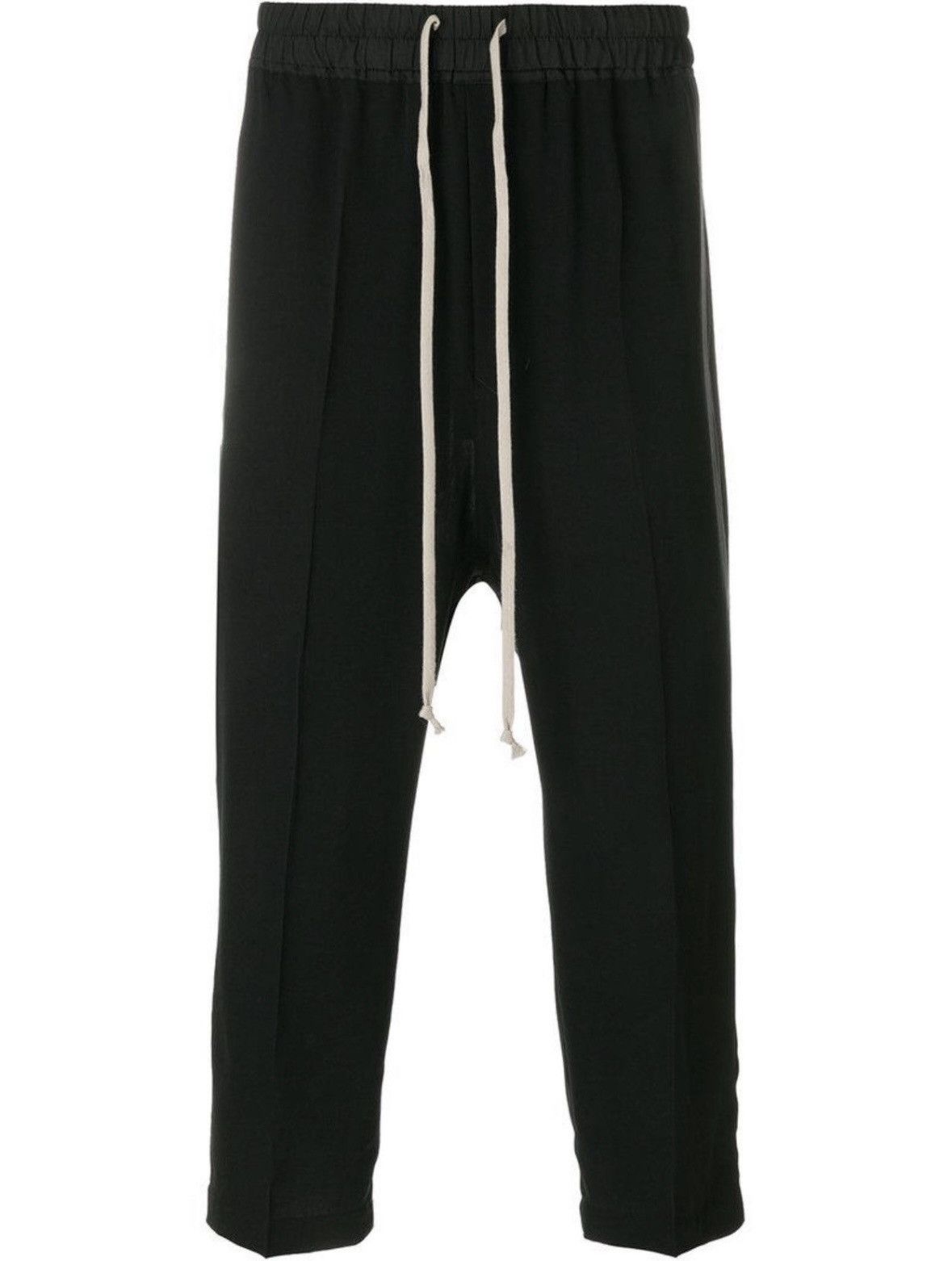 Rick Owens Rick Owens Mainline FW17 Glitter Poplin Cropped Trouser Size US 38 / EU 54 - 1 Thumbnail