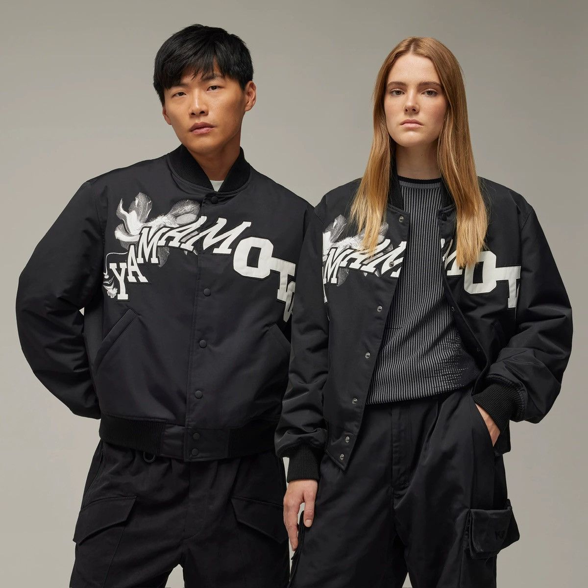 Adidas × Y-3 Y-3 Yohji Yamamoto Team Bomber Jacket Size US S / EU 44-46 / 1 - 15 Thumbnail