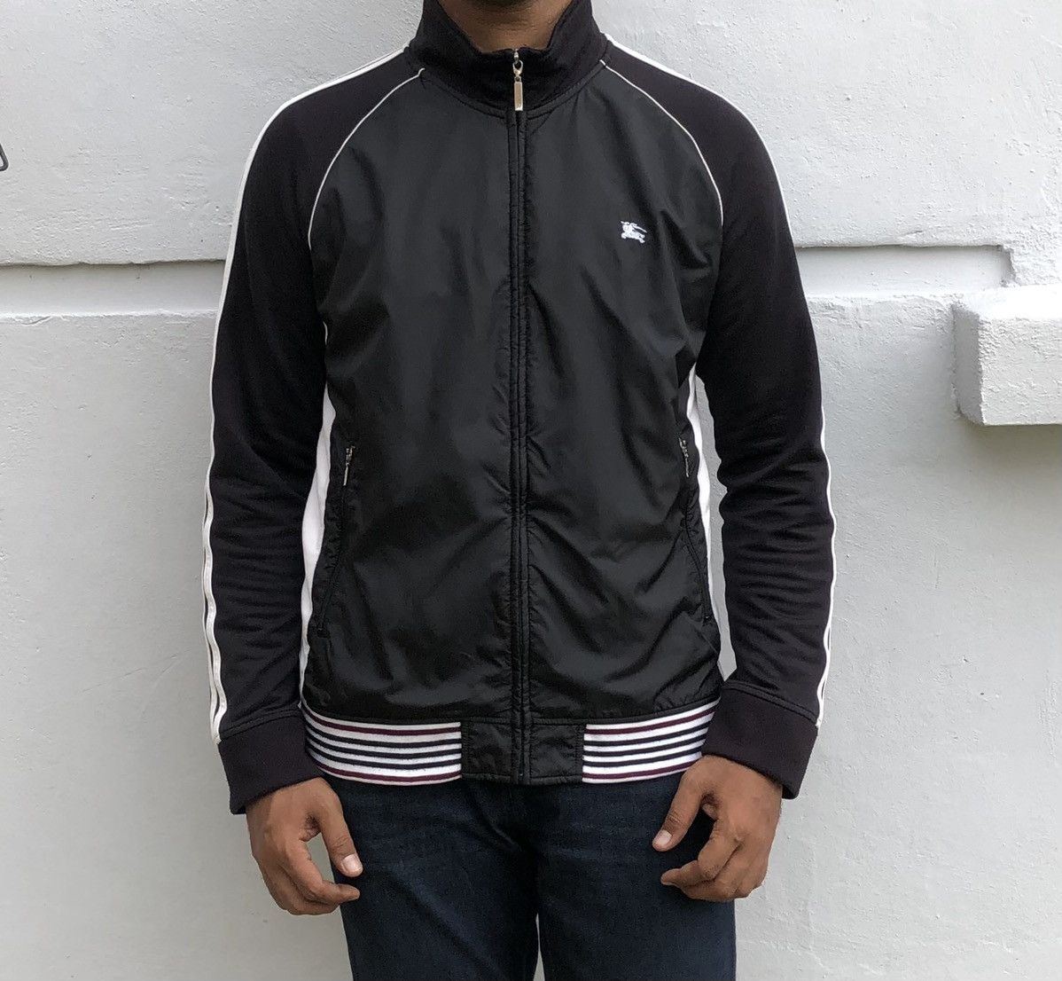 Burberry Burberry Black Label Track Jacket Embroidery Logo Size US M / EU 48-50 / 2 - 5 Thumbnail