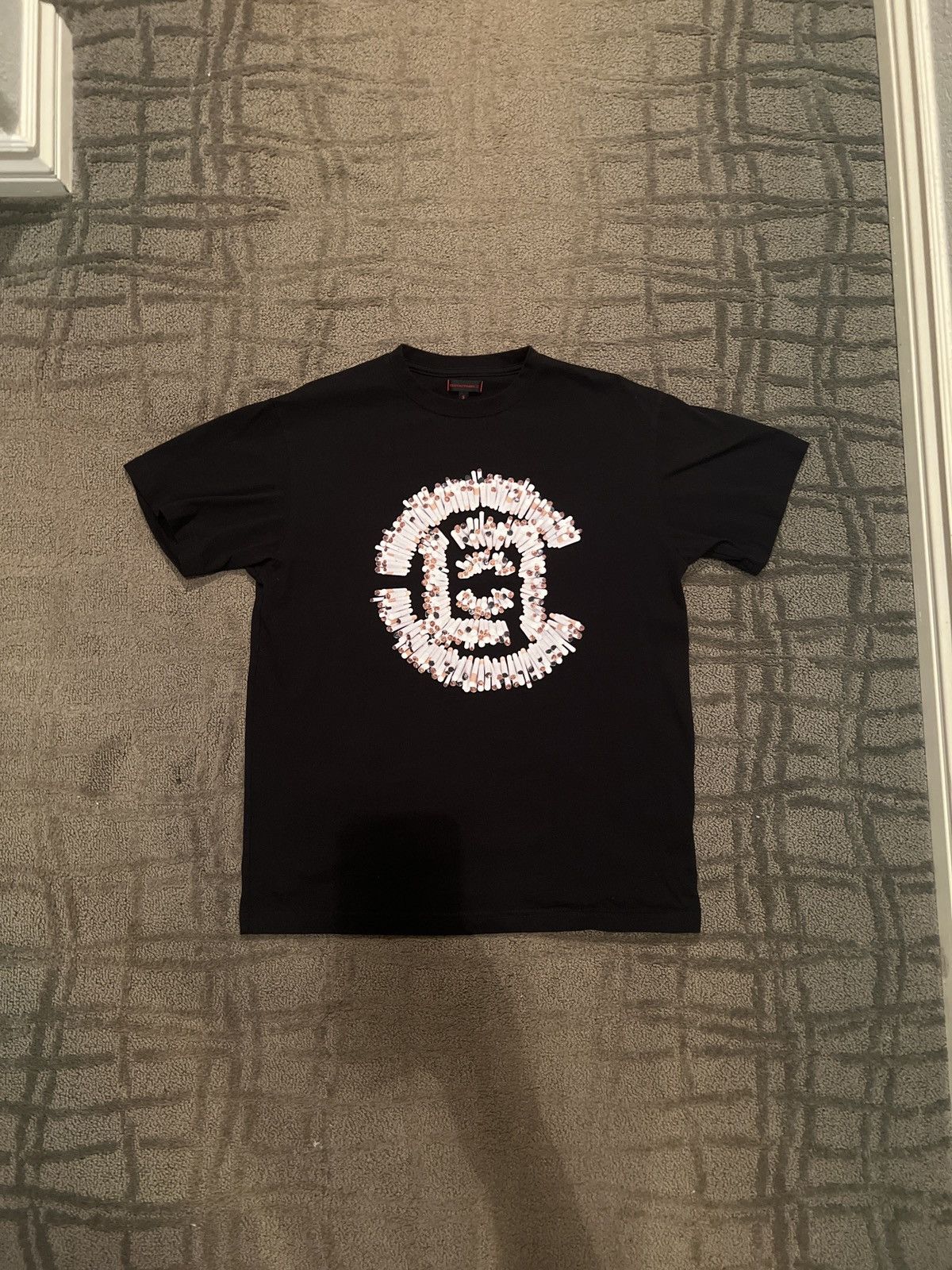 image of Clot Cigarette T in Black, Men's (Size Small)